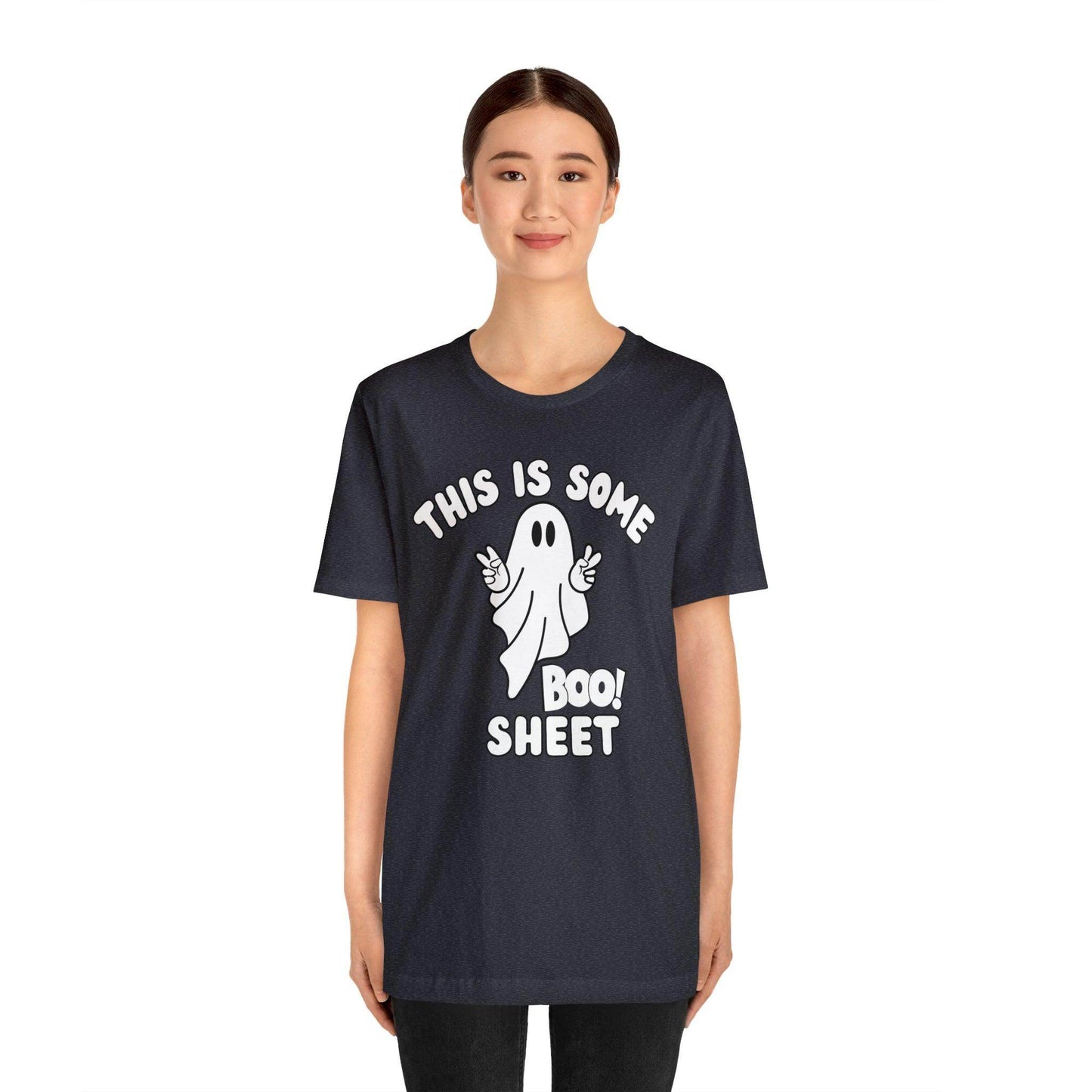 This Is Some Boo Sheet Funny Halloween Shirt Funny Halloween Costume Spooky Season Tee Funny Gift Shirt for Birthday Christmas Anniversary - Giftsmojo