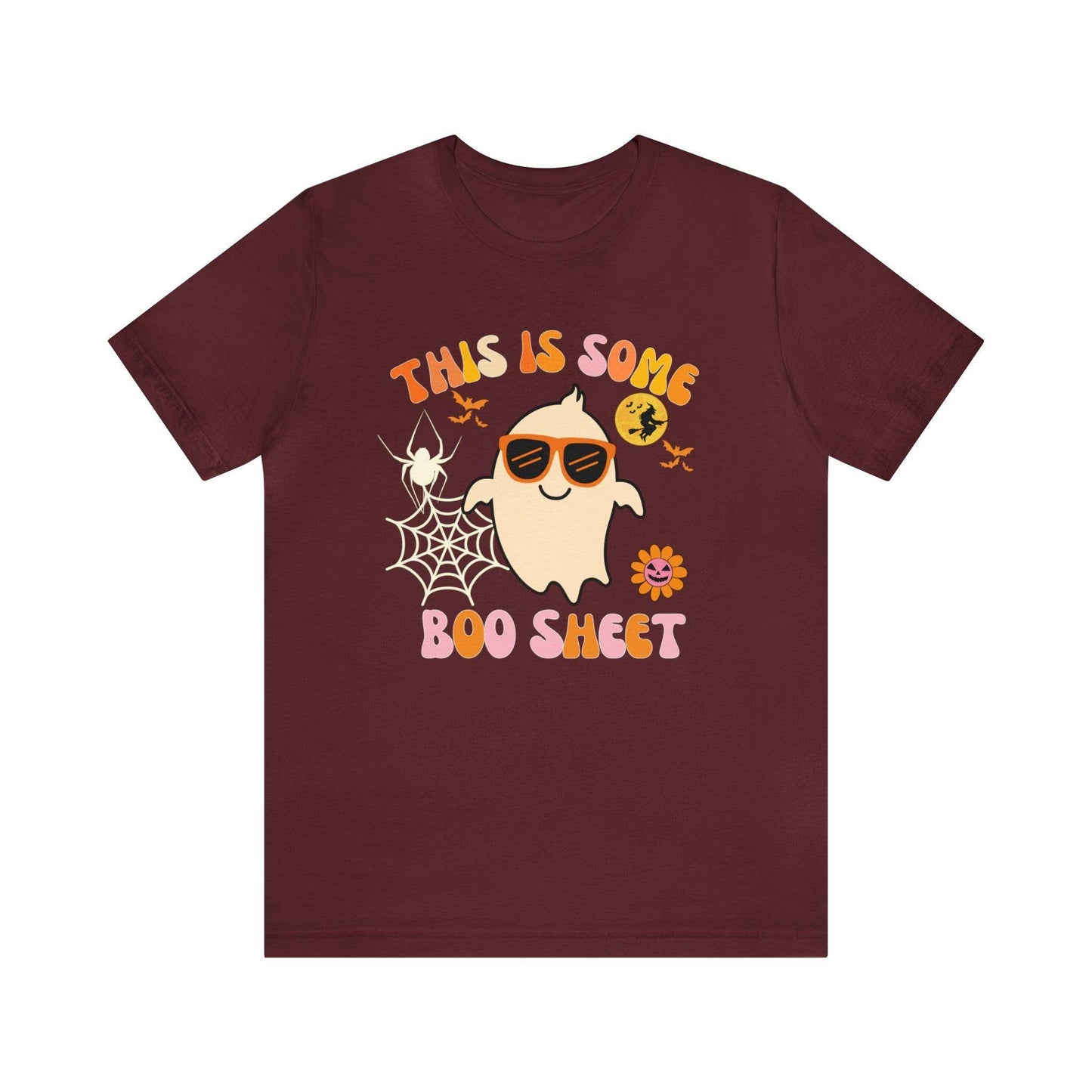 This Is Some Boo Sheet Funny Halloween Shirt Funny Halloween Costume Spooky Season Tee Funny Gift Shirt for Birthday Christmas Anniversary - Giftsmojo