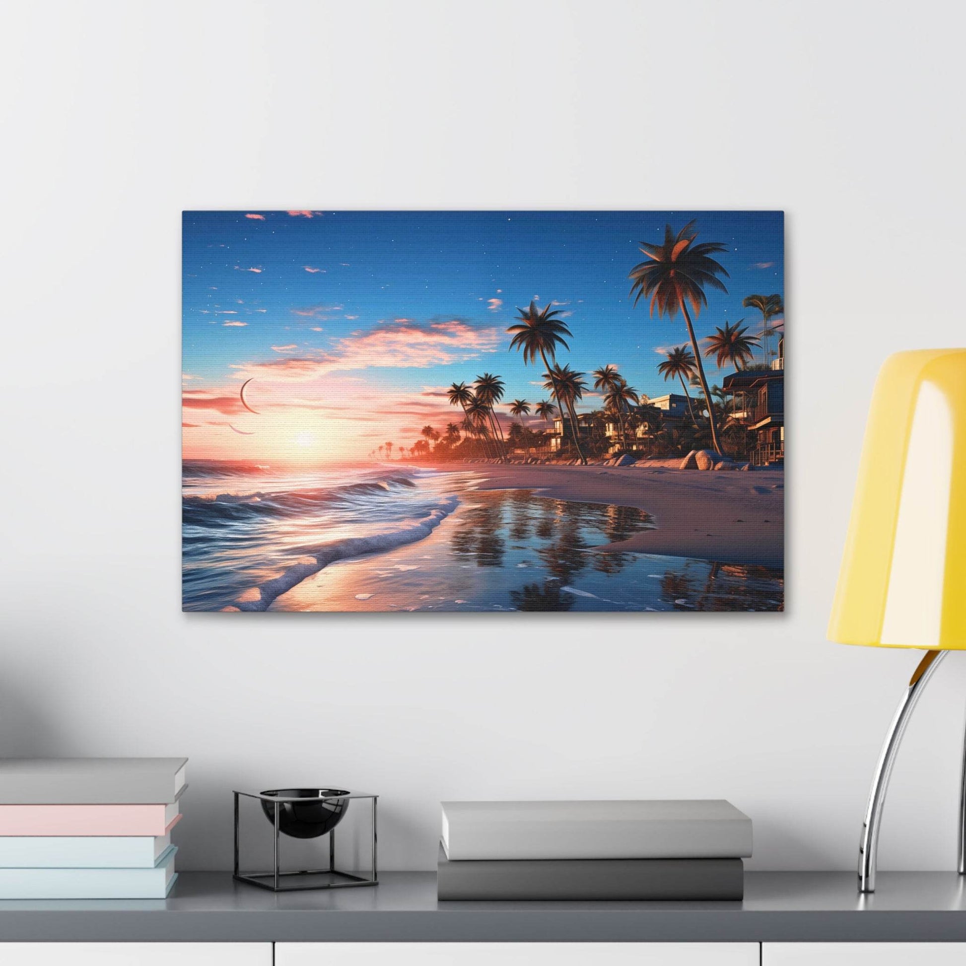 Venice Beach California Canvas Gallery Wraps - Giftsmojo