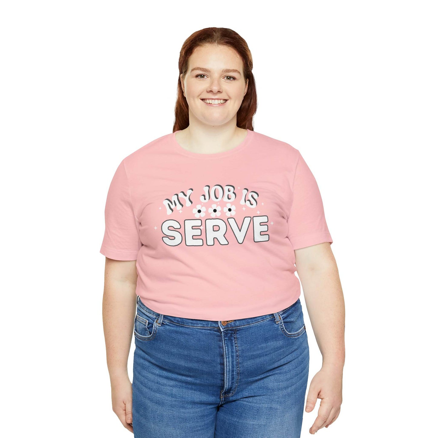 My Job is Serve Shirt Military Shirt Customer Service Shirt Waiter/Waitress Public Servant, Hotel Concierge, Caterer, Flight Attendant, Bartender Barista - Giftsmojo