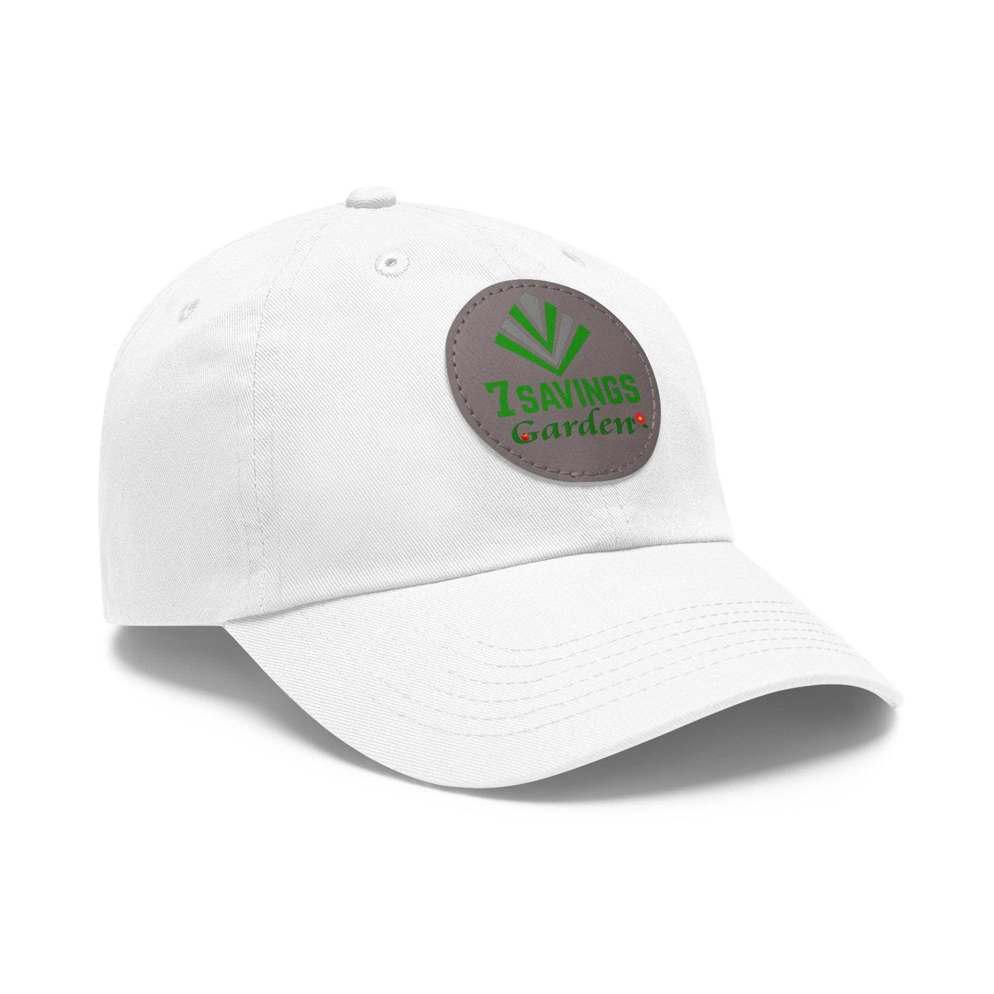 7savings Dad Hat with Leather Patch (Round) Plant lover hat - Giftsmojo