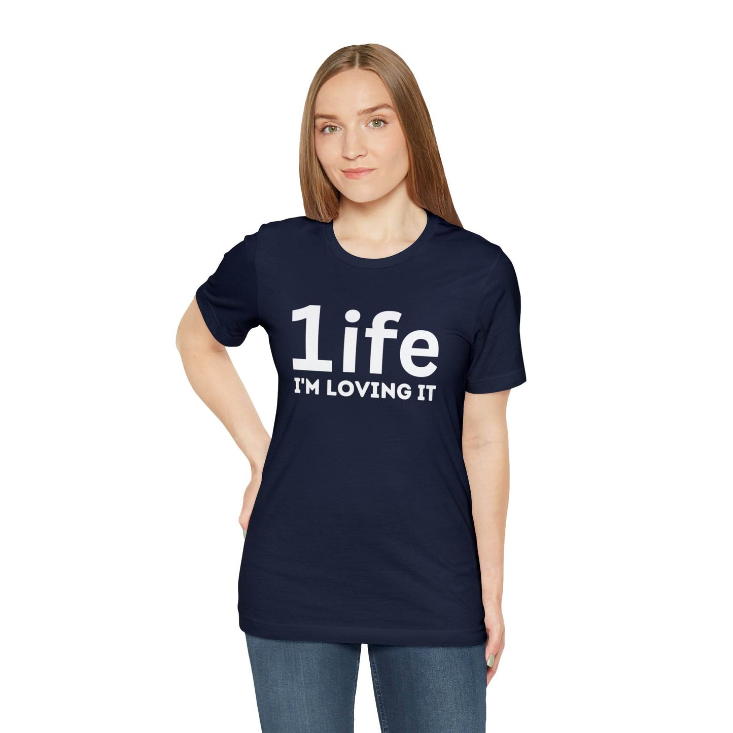 One life I'M Loving It Shirt Retro 1life shirt Live Your Life You Only Have One Life To Live Retro Shirt - Giftsmojo