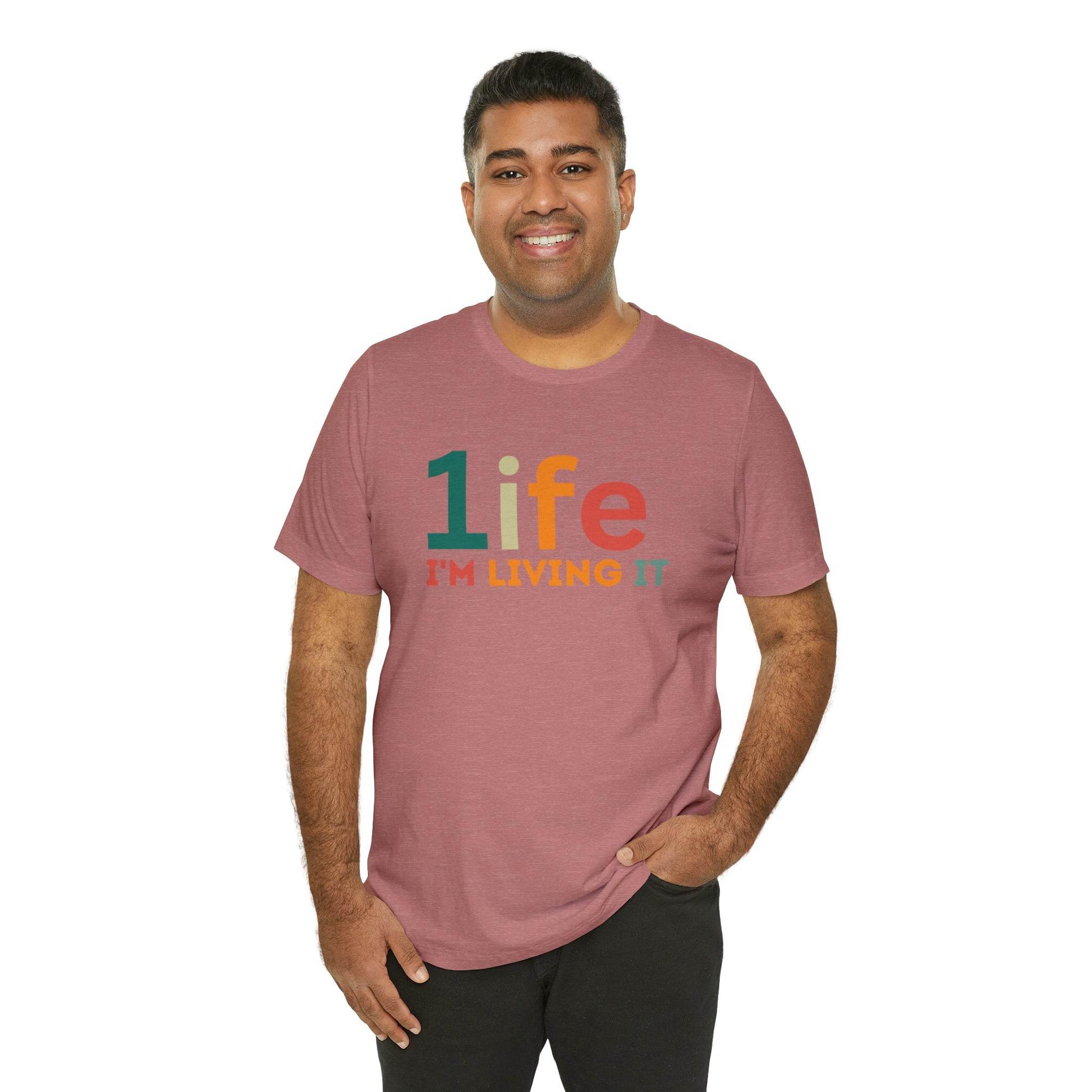One life Shirt Retro 1life shirt Live Your Life You Only Have One Life To Live Retro Shirt - Giftsmojo