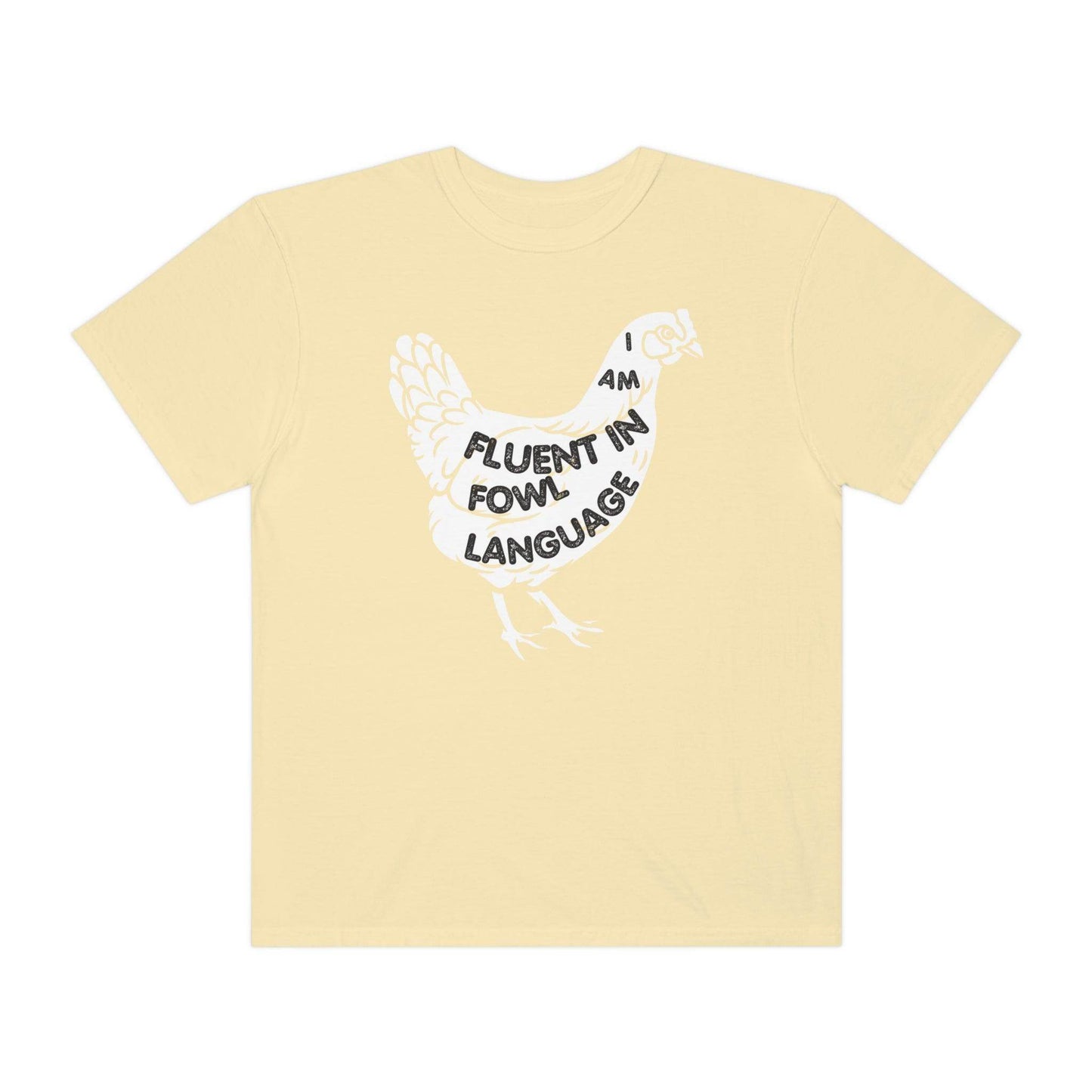 Chicken Shirt Chicken Tee Chicken Owner Gift -Fluent in Fowl Language Gift For Chicken Lover gift - Giftsmojo