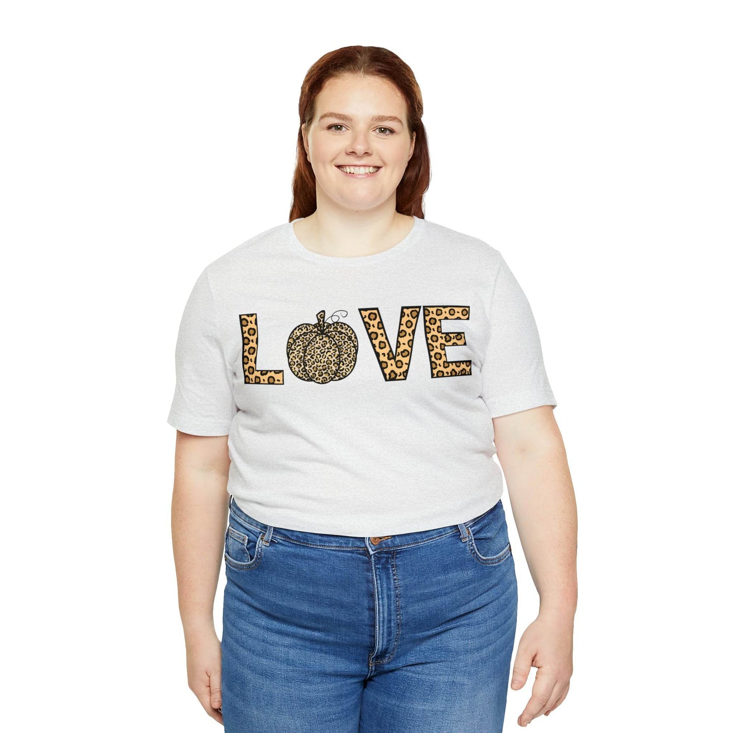 Embrace the Wild - Fall Leopard Print Shirt Leopard Print Love Fall - Pumpkin shirt - autumn shirt - Giftsmojo