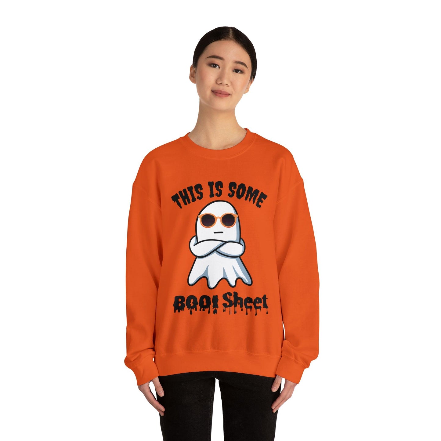 This Is Some Boo Sheet Funny HalloweenSweatshirt Funny Halloween Costume Spooky Season Tee Boo Ghost Sweatshirt Gift for Birthday Christmas
