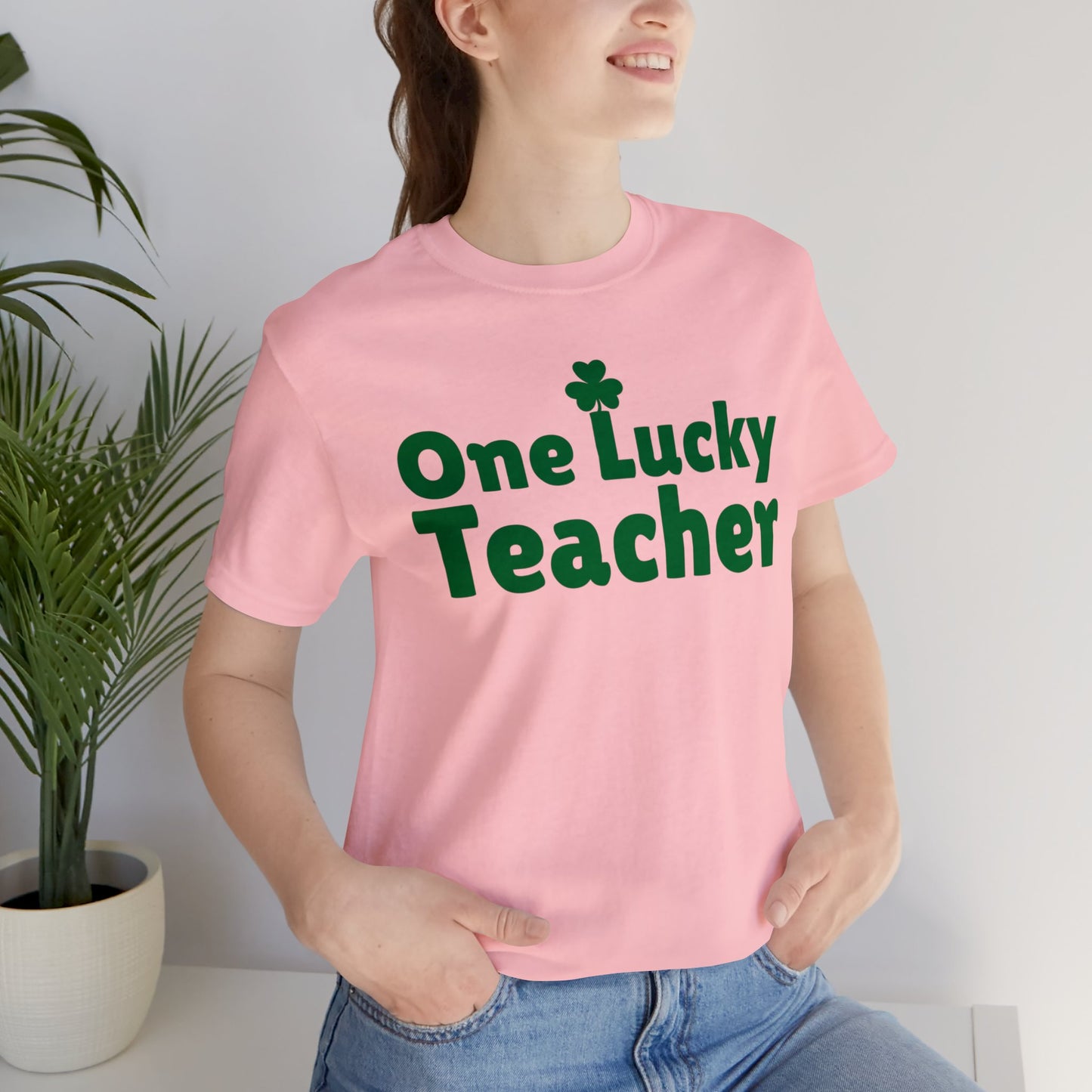 Feeling Lucky Shirt One Lucky Teacher Shirt Saint Patrick's Day Shirt St Paddy's Shirt