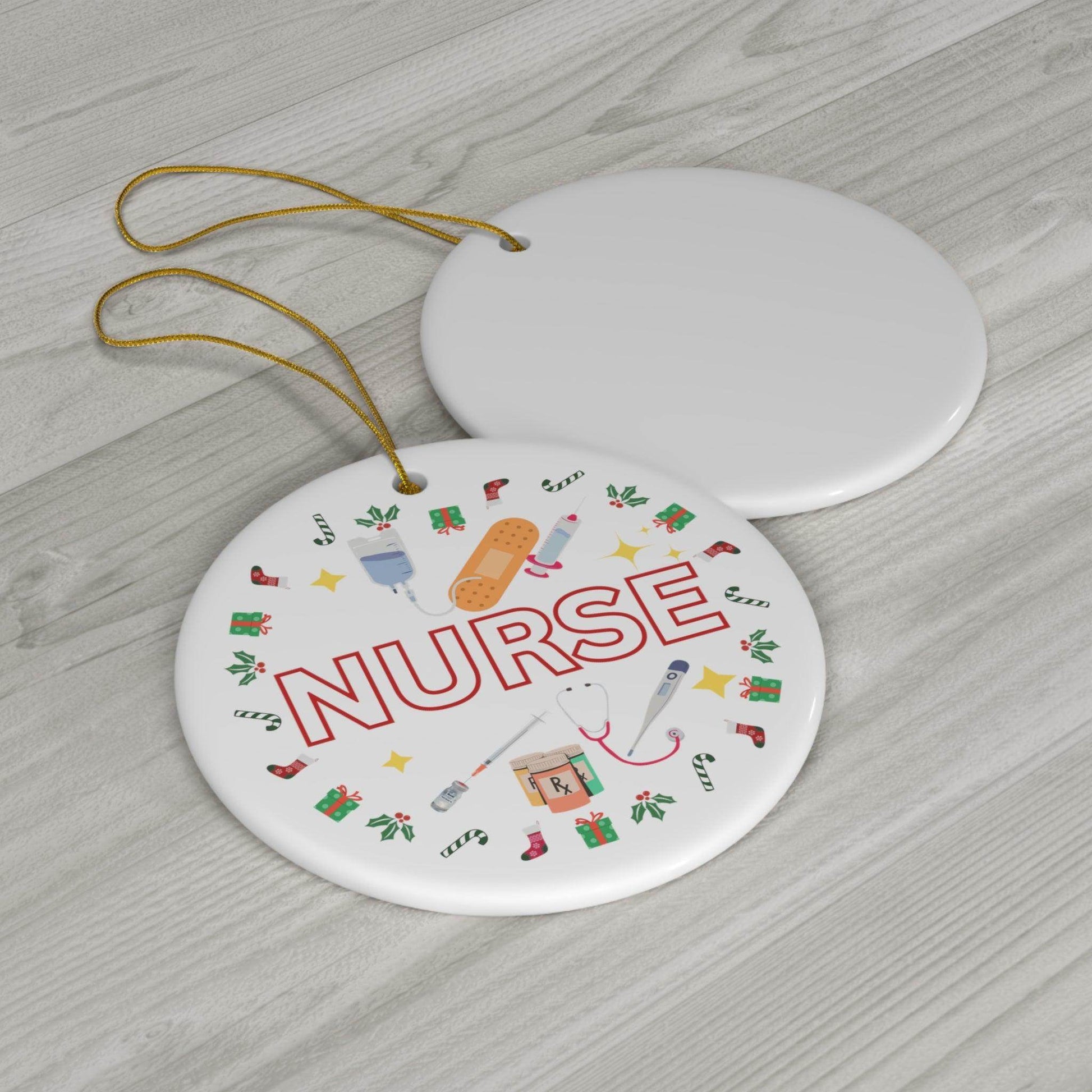 Nurse Christmas Ornament Nurse Ornament Nurse Christmas Tree Ornament Nurse Care Ornament Nurses Ornament Occupation Job - Giftsmojo