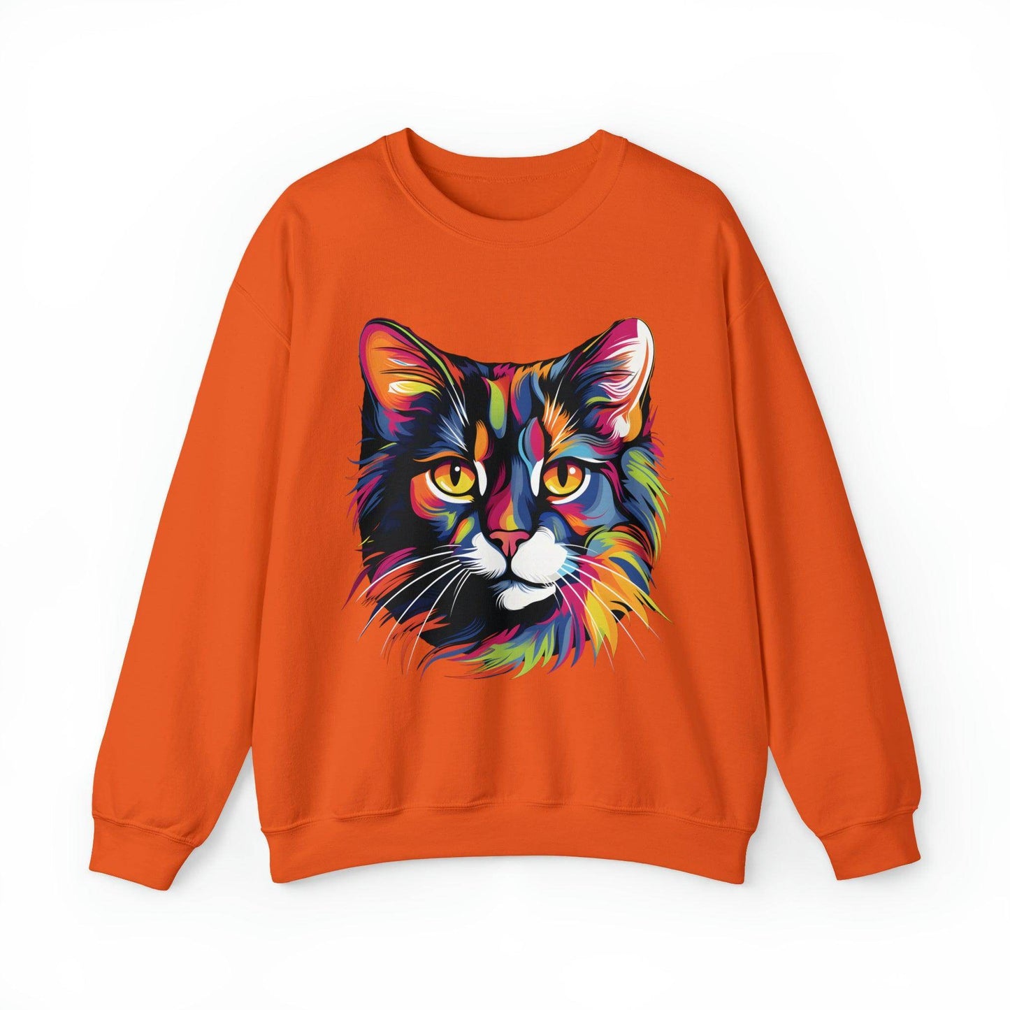 Retro Cat Lover Sweater Animal Lover Gift Cute Cat Mom Gift Cat Lover Gift Vintage Cat Mom Sweatshirt Cat Sweatshirt Cat Crewneck Sweatshirt - Giftsmojo