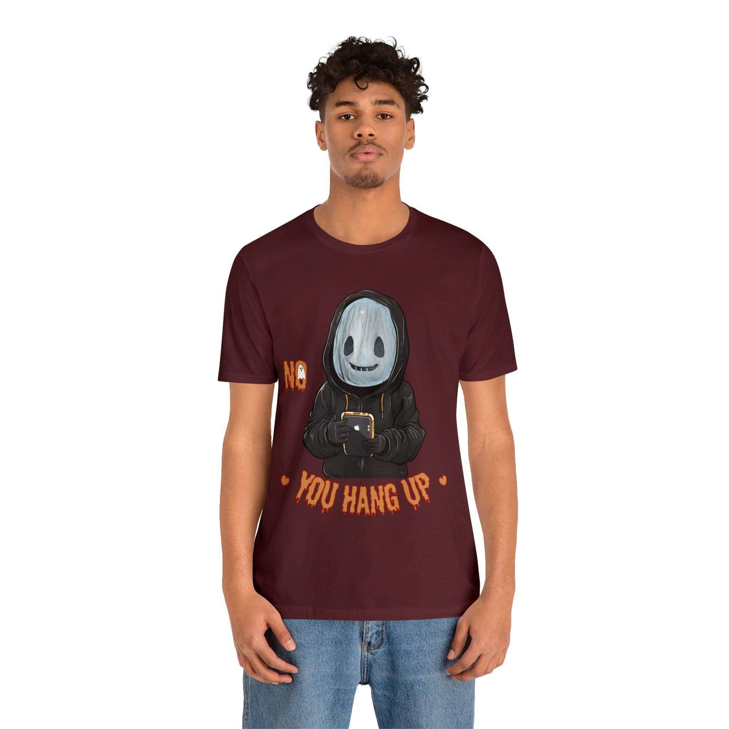 Halloween Shirt No You Hang Up Scary Halloween Costume Fall shirt Spooky Vibes Shirt - Giftsmojo