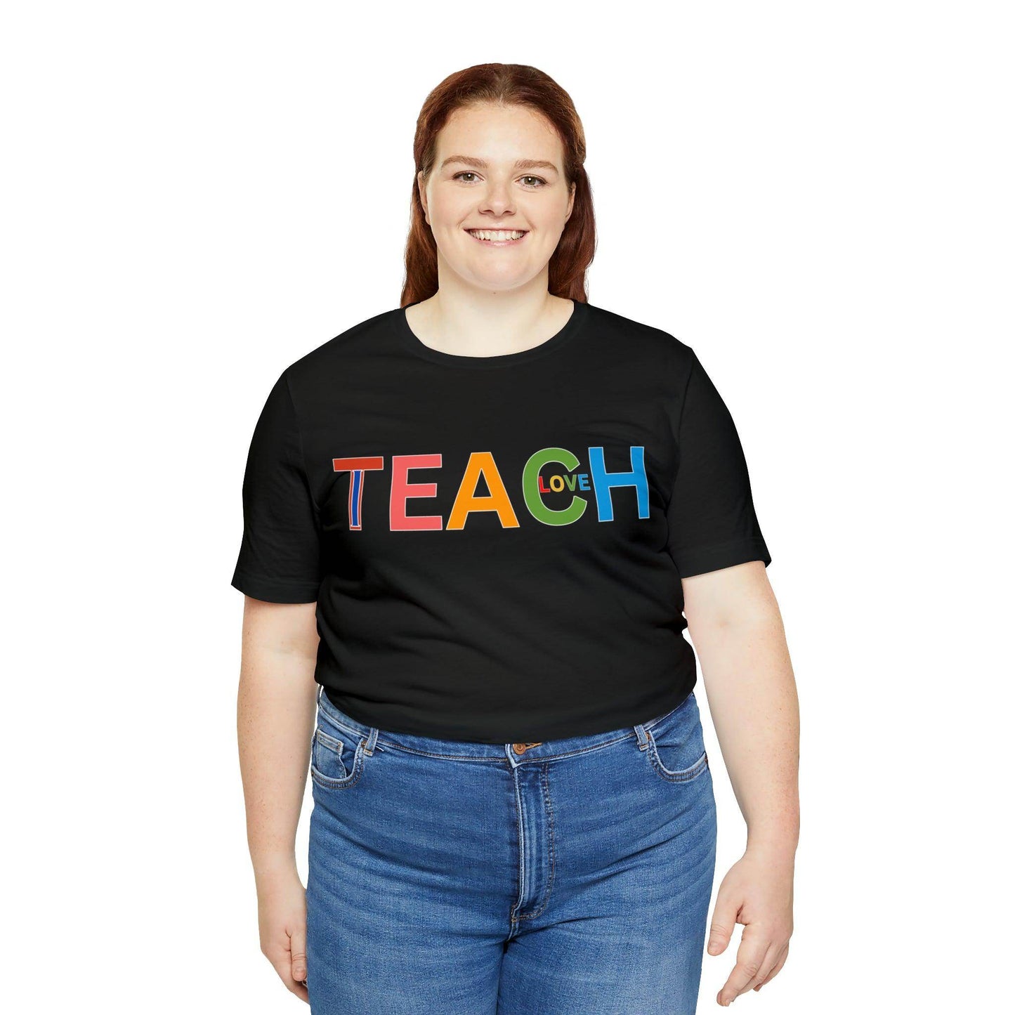 I Teach Love Shirt, Teacher Shirt, Teacher Appreciation Gift for Teachers - Giftsmojo