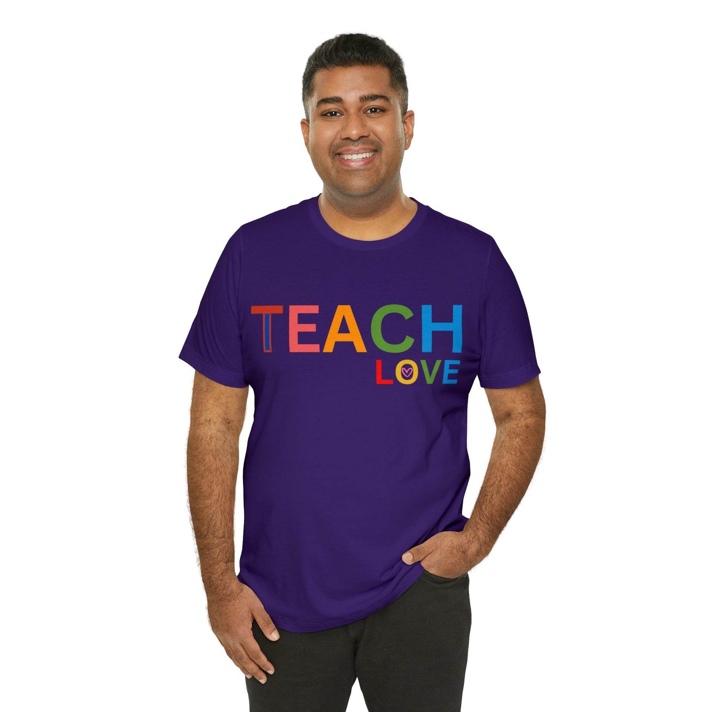 I Teach Love Shirt, Teacher Shirt, Teacher Appreciation Gift for Teachers - Giftsmojo