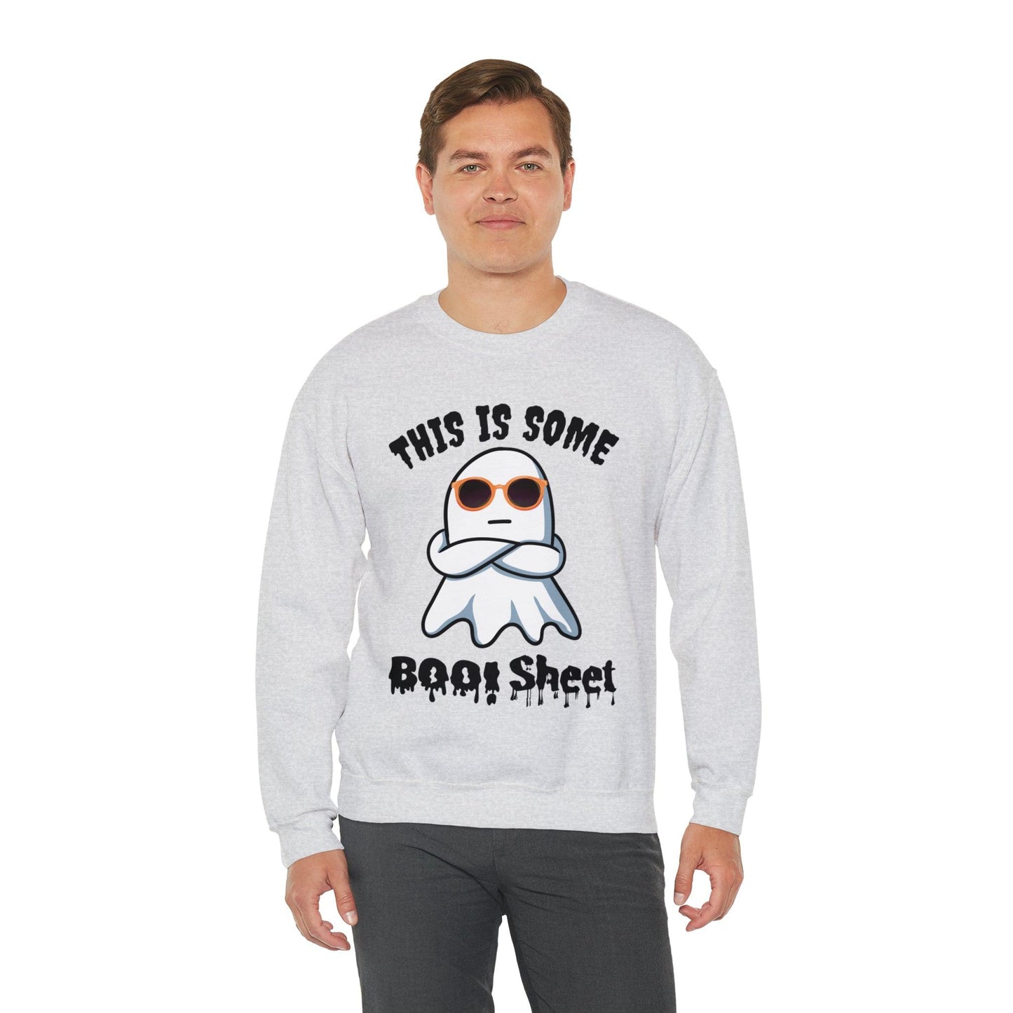 This Is Some Boo Sheet Funny HalloweenSweatshirt Funny Halloween Costume Spooky Season Tee Boo Ghost Sweatshirt Gift for Birthday Christmas