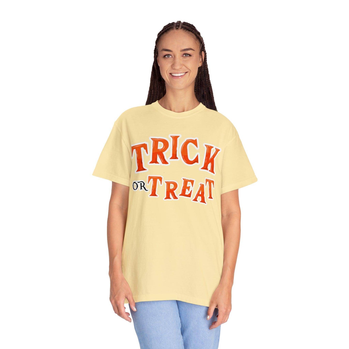 Retro Halloween Tshirt, Trick or Treat Shirt Halloween Costume Vintage Shirt Halloween Shirt Cute Spooky Shirt, Halloween Gift Halloween T-shirt - Giftsmojo