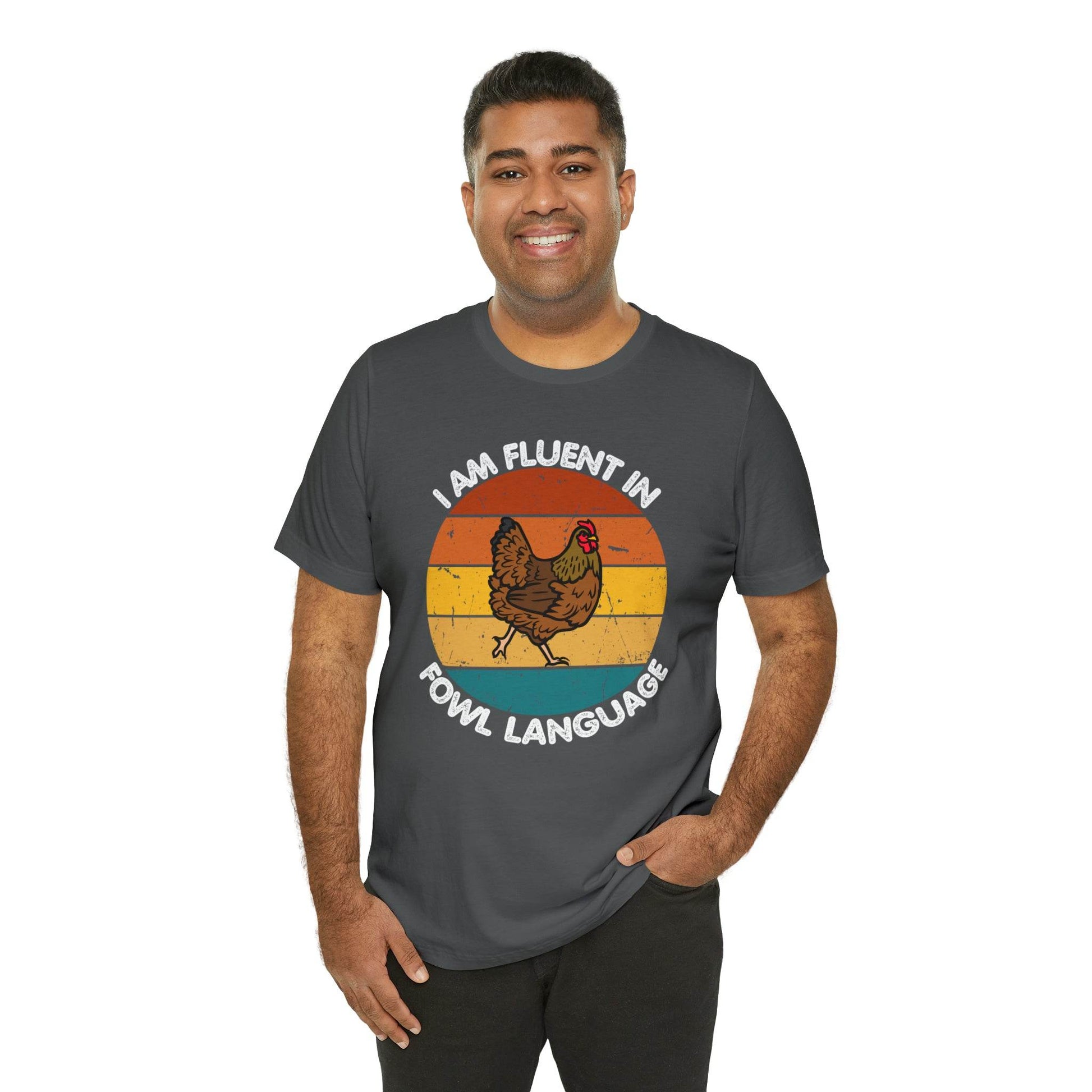 Fluent in Fowl Language shirt, Chicken Shirt Chicken Tee Chicken Owner Gift - Gift For Chicken Lover gift - Giftsmojo