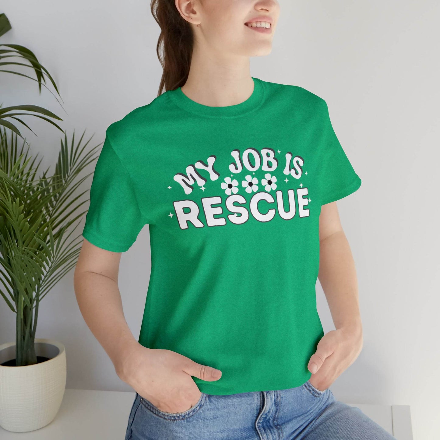 My Job is Rescue Shirt Firefighter Shirt Coast Guard Shirt - Giftsmojo
