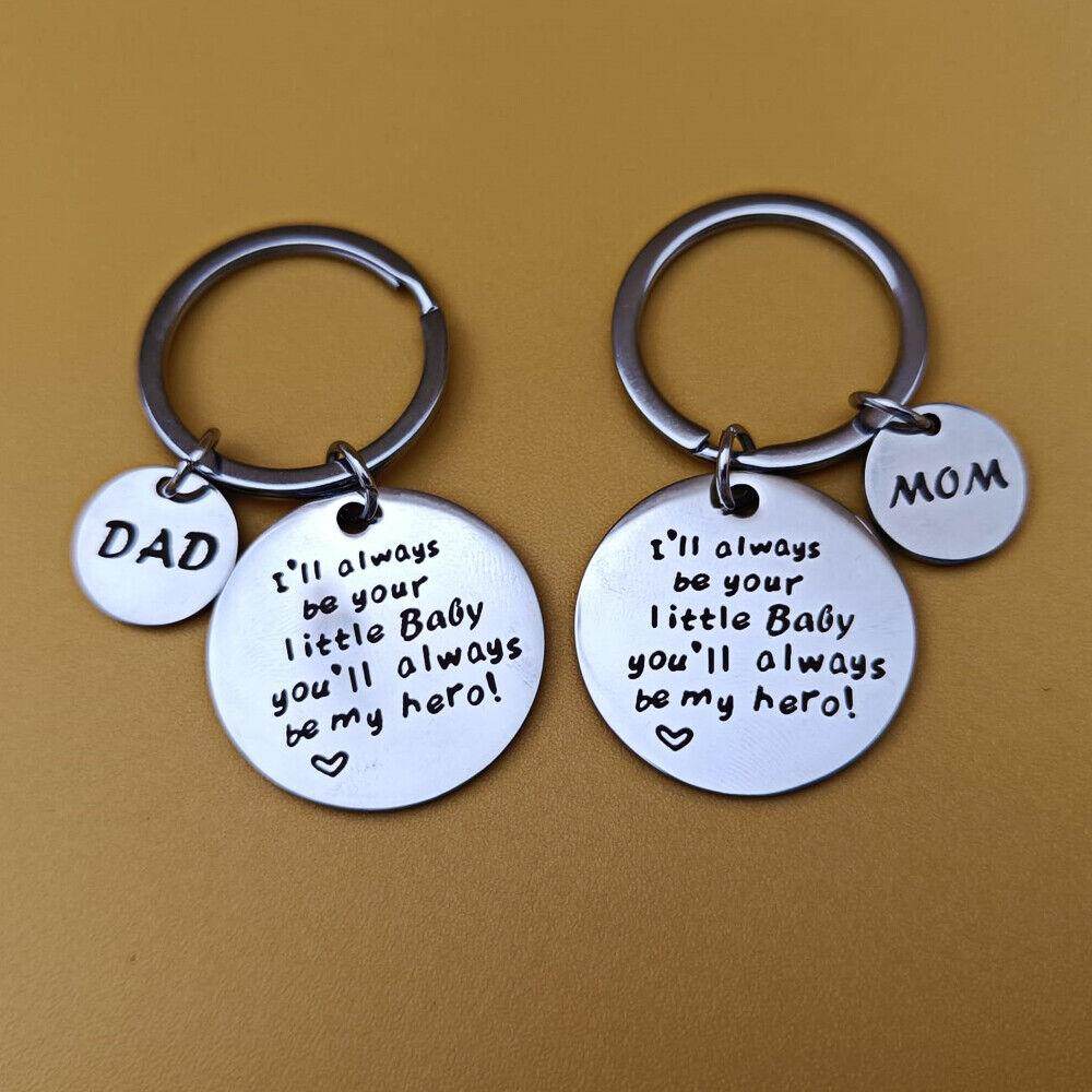 Gift For Parents Birthday Father Mother Day Anniversary Mom Dad Keychain Charm - Giftsmojo
