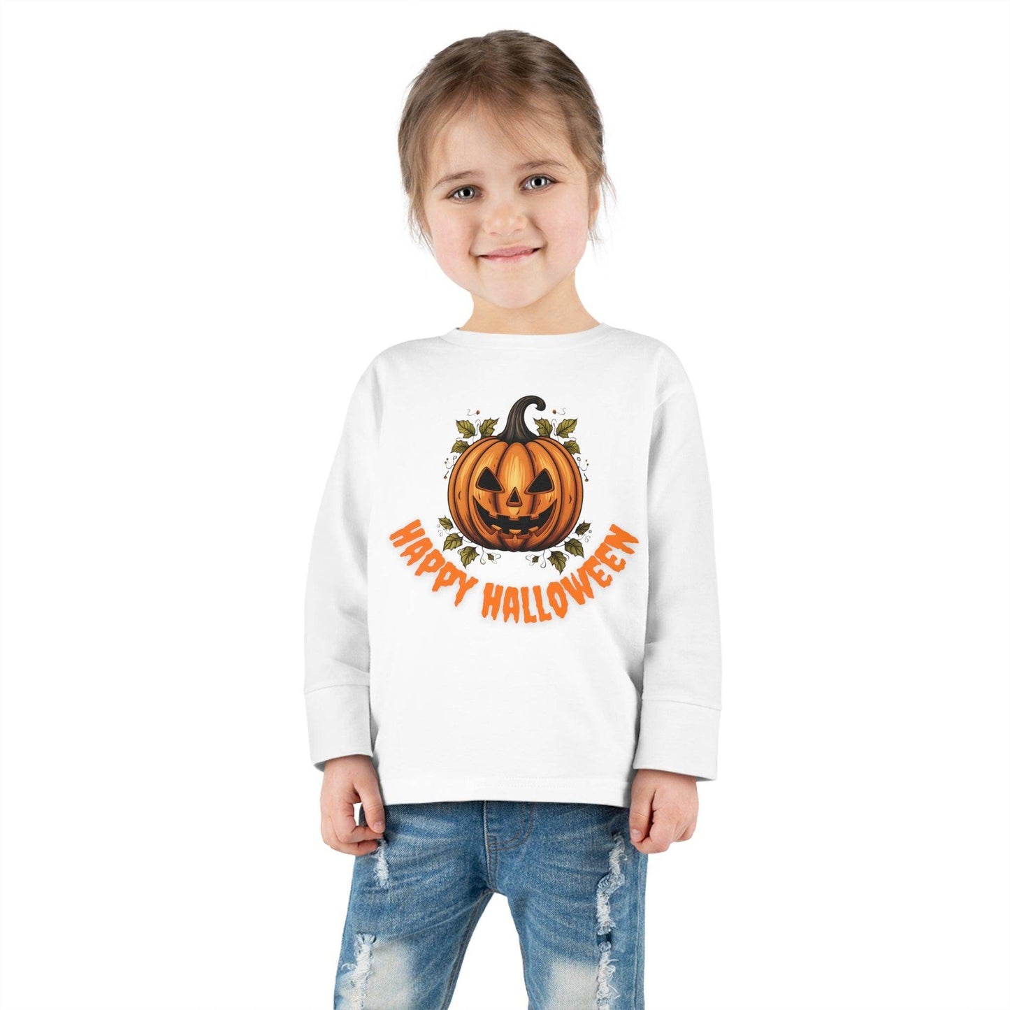 Kids Halloween Costume Kids Trick or Treat Outfit for Halloween Kids Jack O Lantern Shirt Kids Scary Faces Halloween Pumpkin Face Shirt - Giftsmojo