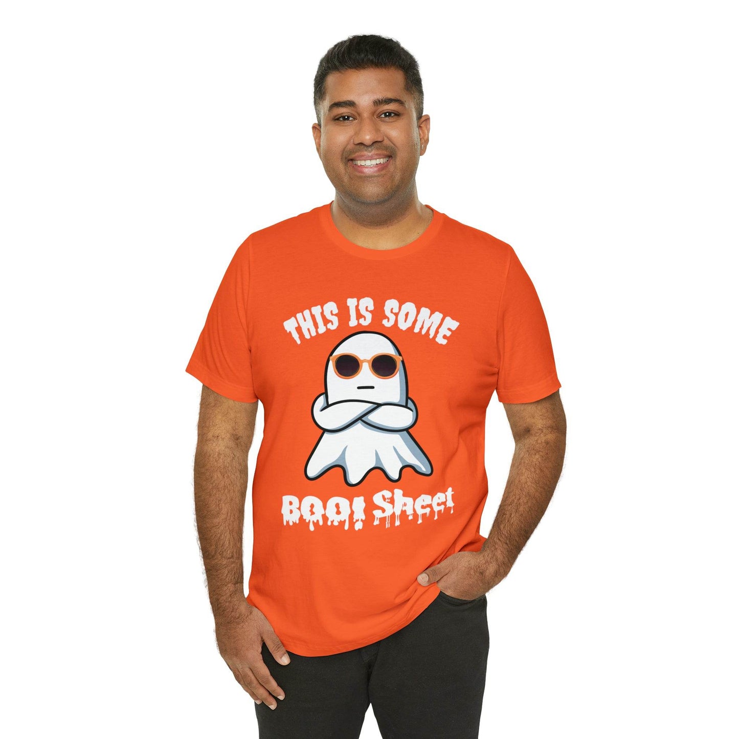 This Is Some Boo Sheet Funny Halloween Shirt Funny Halloween Costume Spooky Season Tee Funny Gift Shirt for Birthday Christmas Anniversary - Giftsmojo