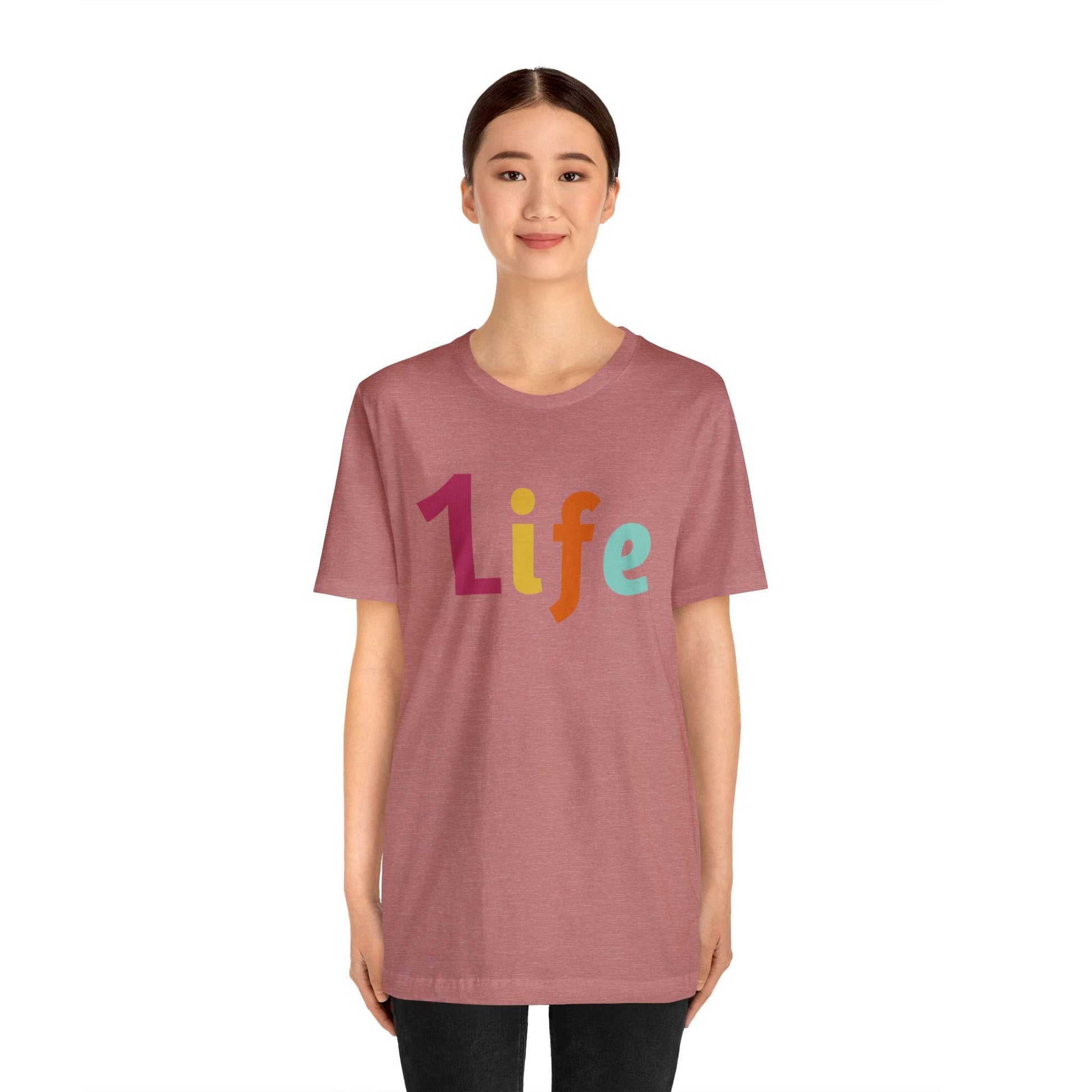 One life Shirt 1life shirt Live Your Life You Only Have One Life To Live Shirt - Giftsmojo