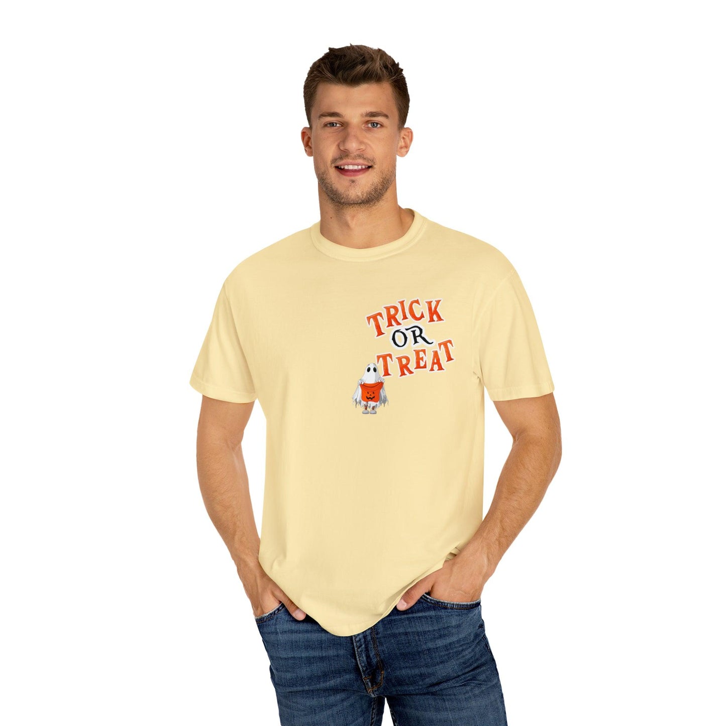 Retro Halloween Tshirt, Trick or Treat Shirt Vintage Shirt Halloween Shirt Cute Spooky Shirt, Halloween Gift Halloween T-shirt