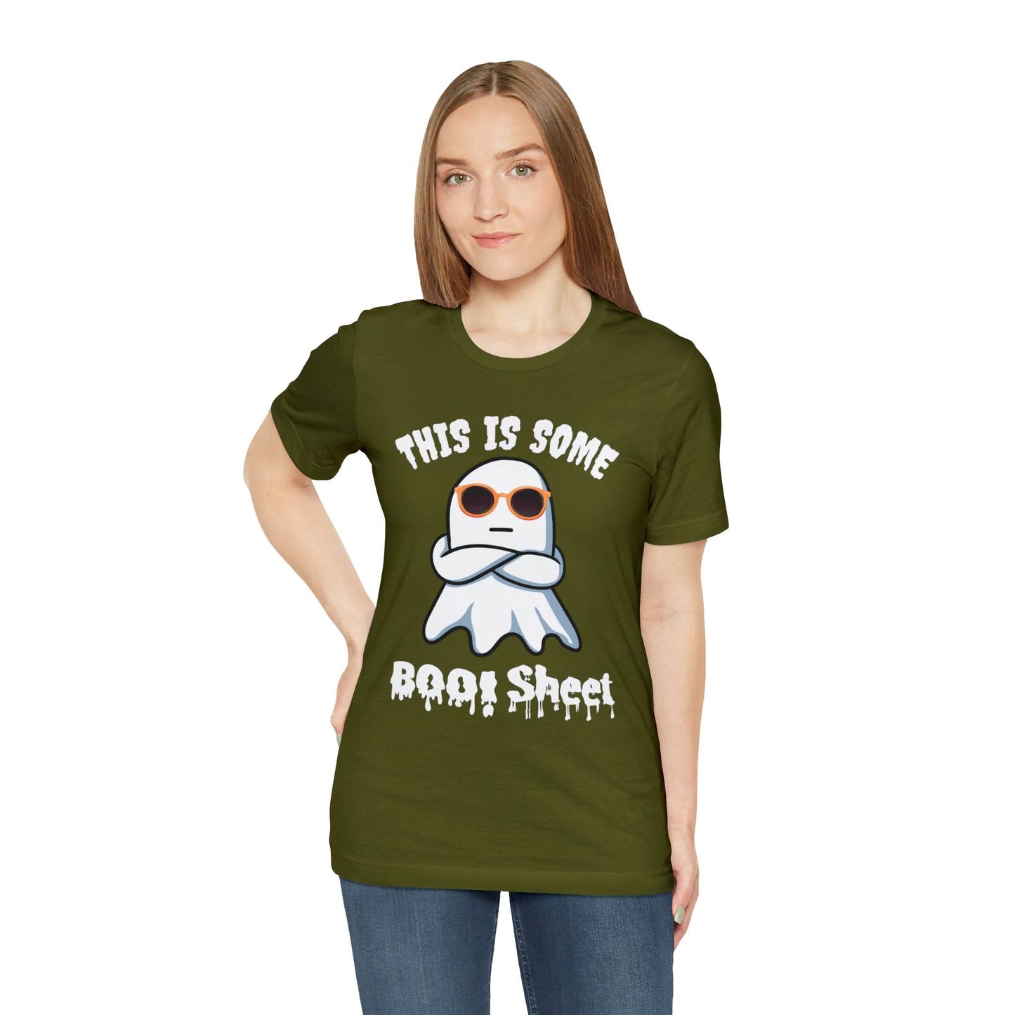This Is Some Boo Sheet Funny Halloween Shirt Funny Halloween Costume Spooky Season Tee Funny Gift Shirt for Birthday Christmas Anniversary - Giftsmojo