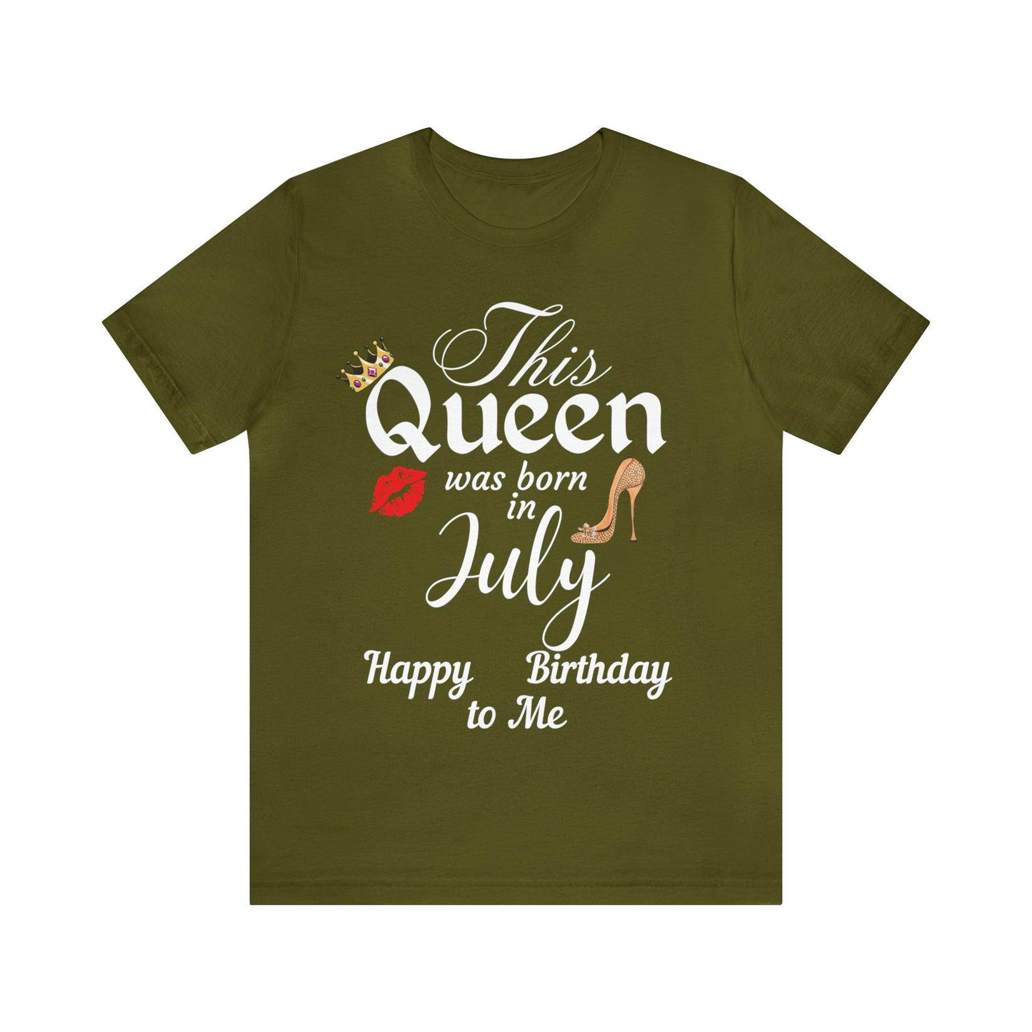 Birthday Queen Shirt, Gift for Birthday, This Queen was born in July Shirt, Funny Queen Shirt, Funny Birthday Shirt, Birthday Gift - Giftsmojo