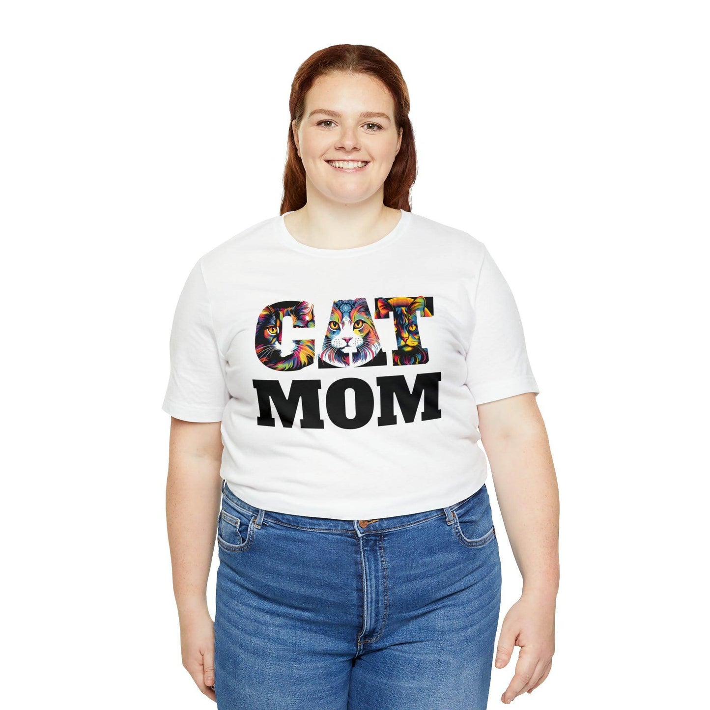 Vintage Cat Shirt Retro Cat Mom Tshirt Animal Lover Gift Cat T Shirt Cat Mom Gift Cat Lover Gift - Cat Lover Shirt Trendy Shirt for Cat Mom - Giftsmojo