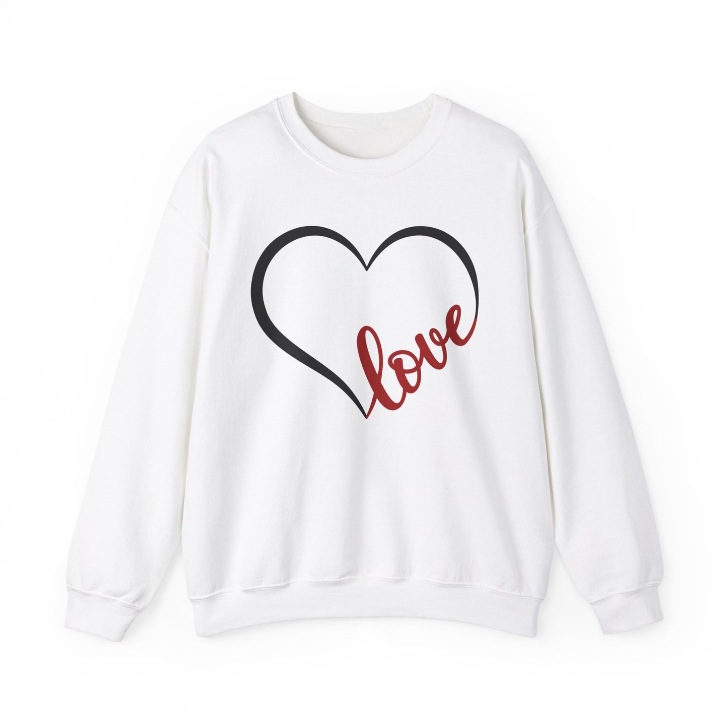 Heart Valentine Sweatshirt - Unisex