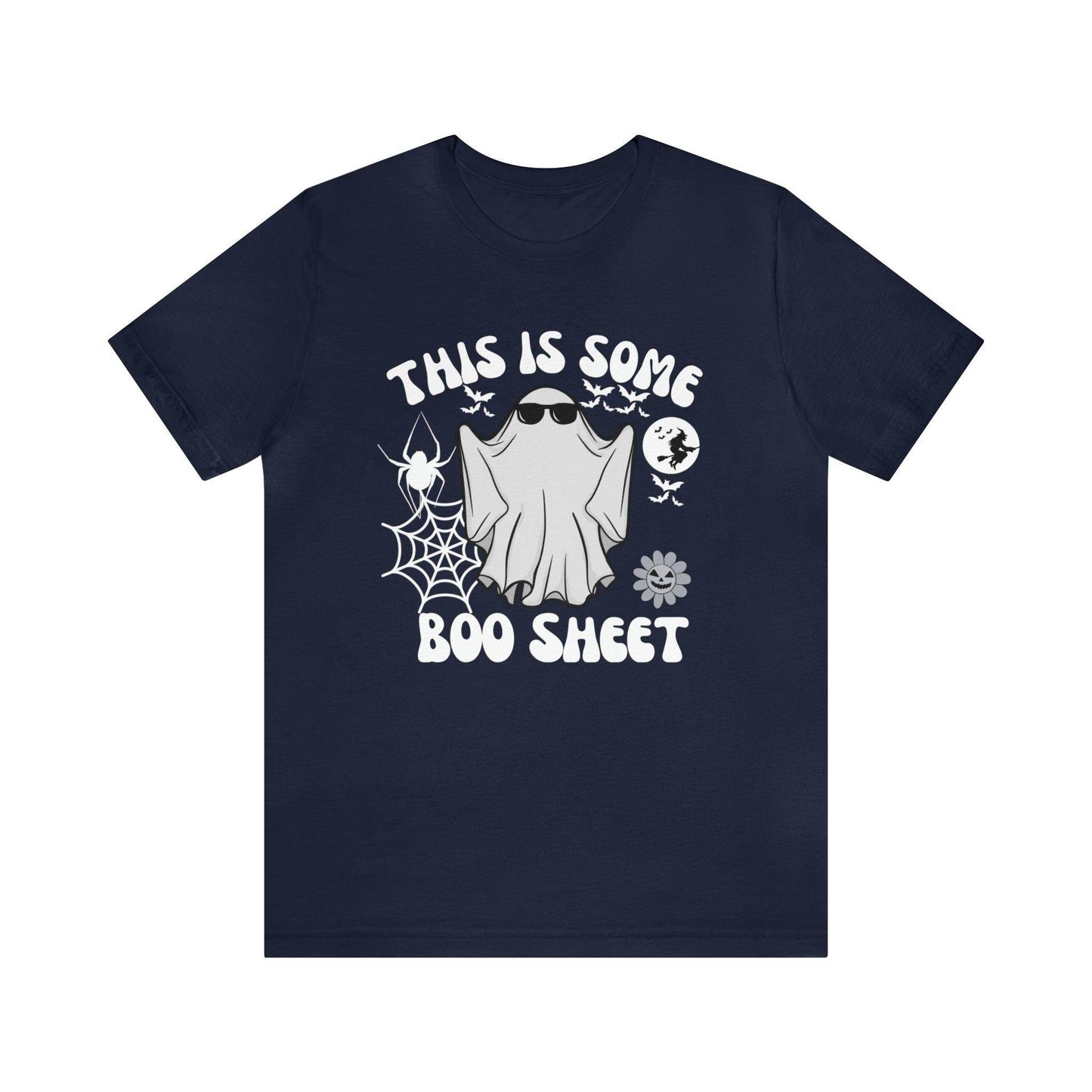 This Is Some Boo Sheet Funny Halloween Shirt Funny Halloween Costume Spooky Season Tee Funny Gift Shirt for Birthday Christmas Anniversary - Giftsmojo