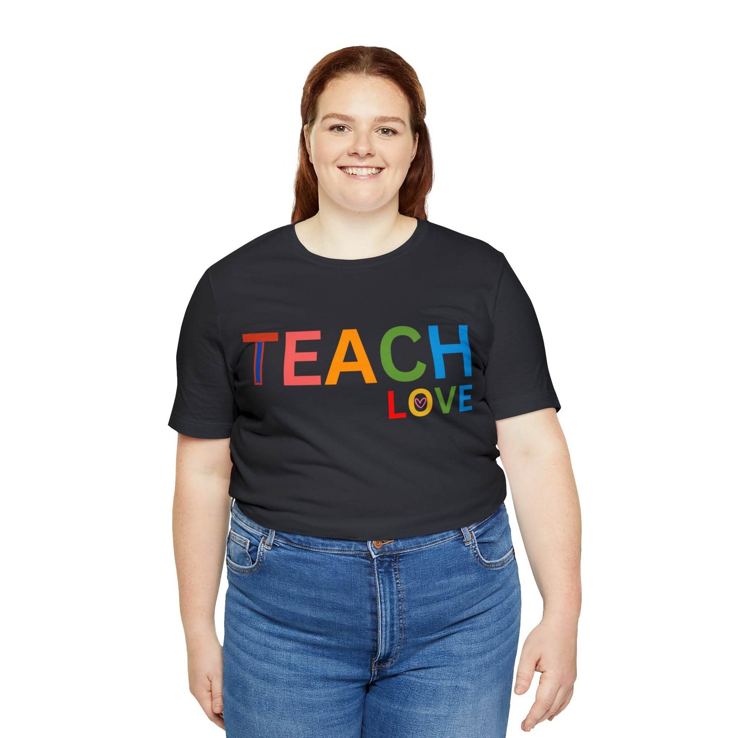 I Teach Love Shirt, Teacher Shirt, Teacher Appreciation Gift for Teachers - Giftsmojo