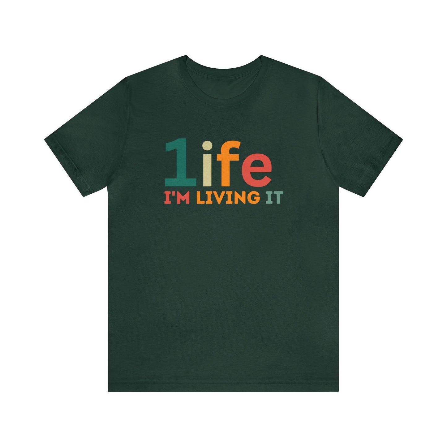 One life Shirt Retro 1life shirt Live Your Life You Only Have One Life To Live Retro Shirt - Giftsmojo