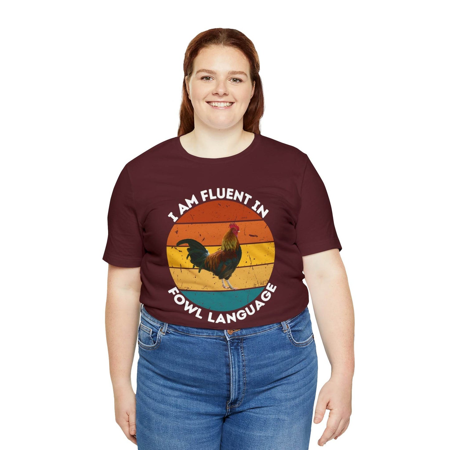 Fluent in Fowl Language shirt, Chicken Shirt Chicken Tee Chicken Owner Gift - Gift For Chicken Lover gift - Giftsmojo