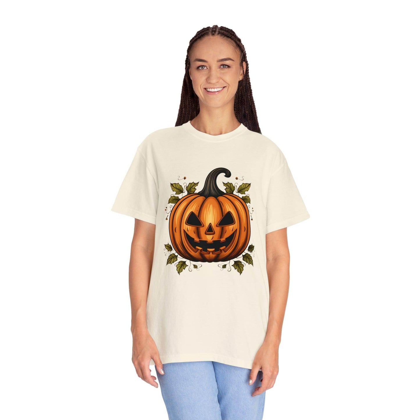 Scary Pumpkin Shirt, Halloween Shirt, Halloween Costume Pumpkin Costume Laughing Pumpkin Tee Fall tshirt Fall Shirt Halloween Gift - Giftsmojo