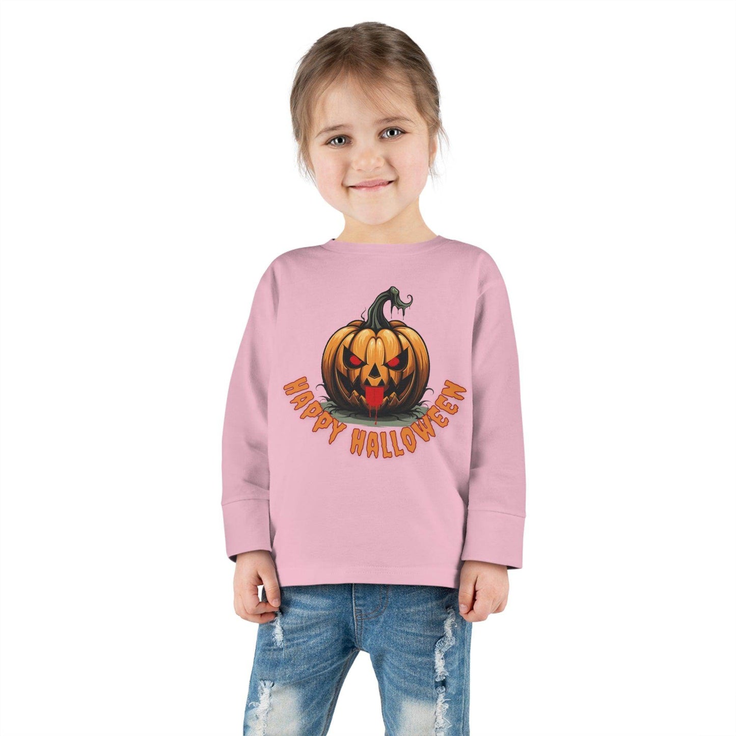 Kids Happy Halloween Pumpkin Shirt Kids Halloween Costume Kids Trick or Treat Outfit for Halloween Kids Jack O Lantern Shirt Kids Scary Faces - Giftsmojo