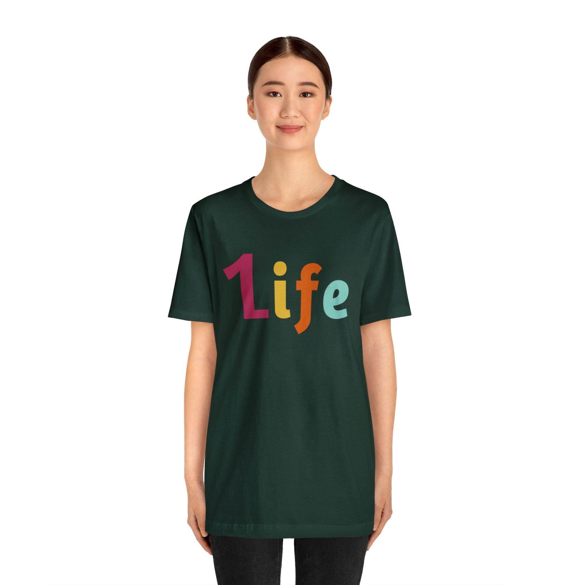 One life Shirt 1life shirt Live Your Life You Only Have One Life To Live Shirt - Giftsmojo