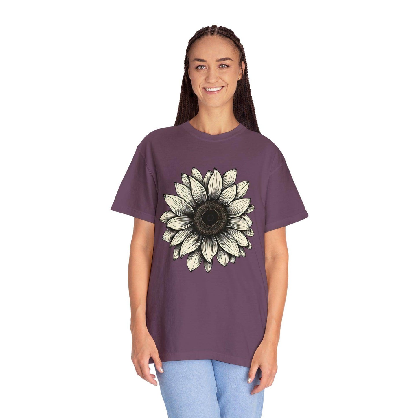 Sunflower Shirt Flower Shirt Aesthetic, Floral Graphic Tee Floral Shirt Flower T-shirt, Wild Flower Shirt Gift For Her Wildflower T-shirt - Giftsmojo