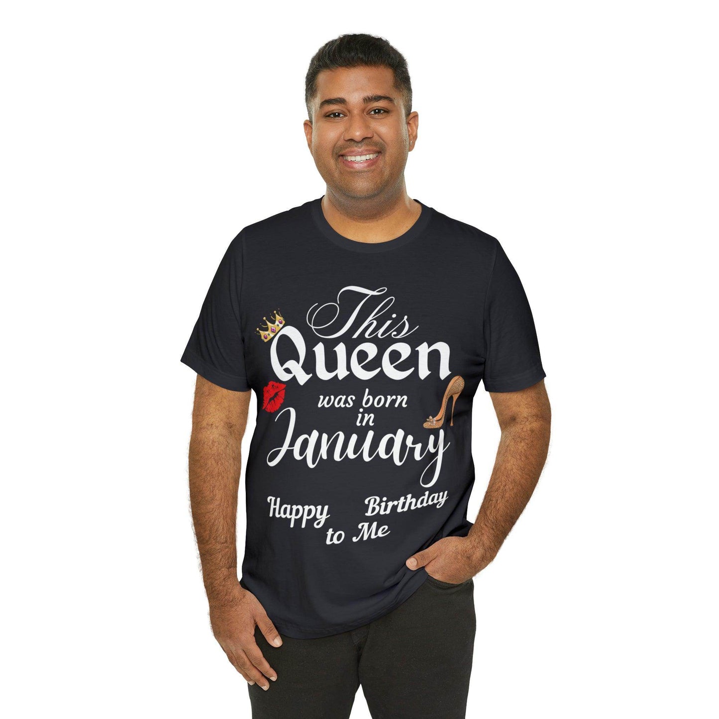 Birthday Queen Shirt, Gift for Birthday, This Queen was born in January Shirt, Funny Queen Shirt, Funny Birthday Shirt, Birthday Gift - Giftsmojo