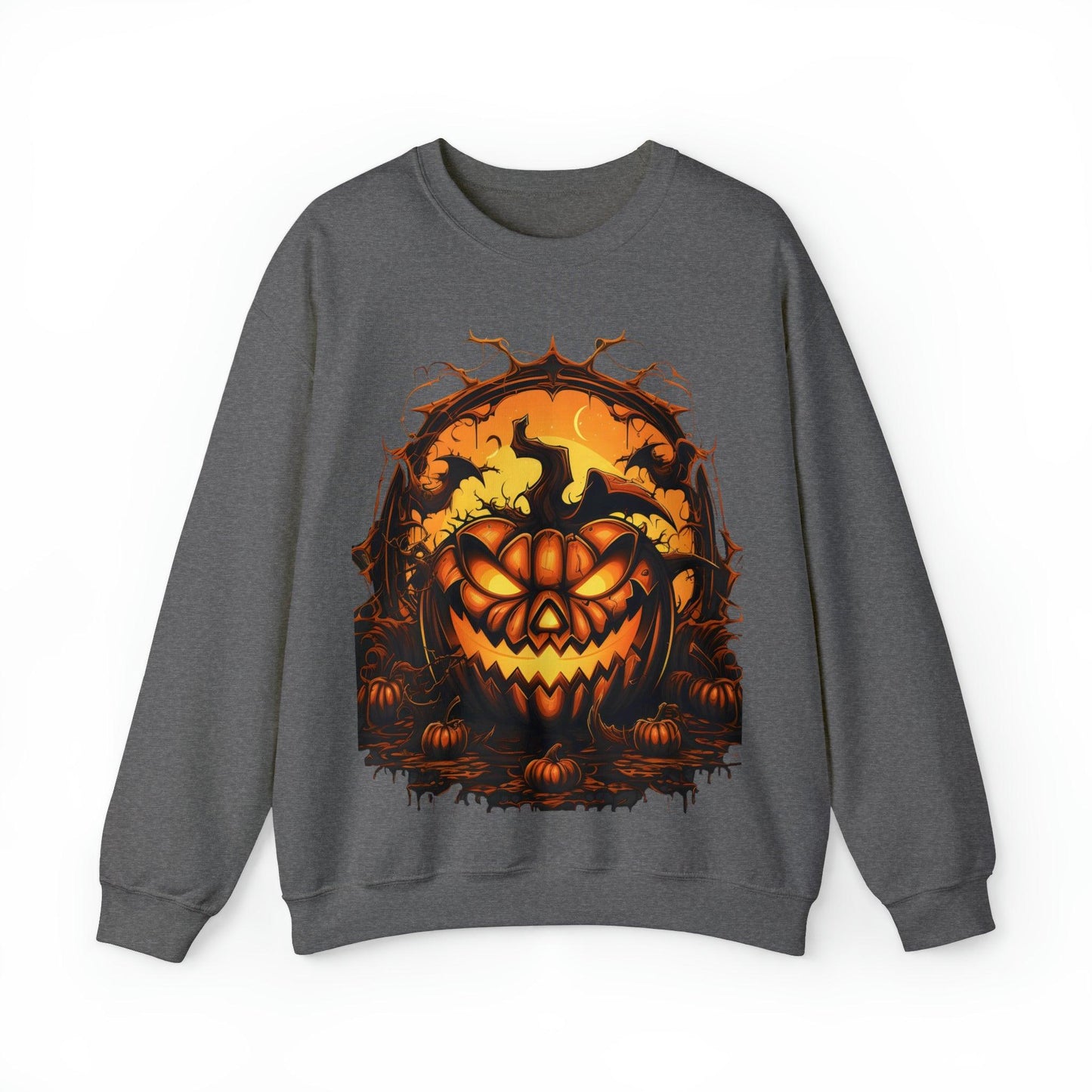 Scary Halloween Pumpkin Face Ghost Costume: Transform into a Spooky Specter - Giftsmojo