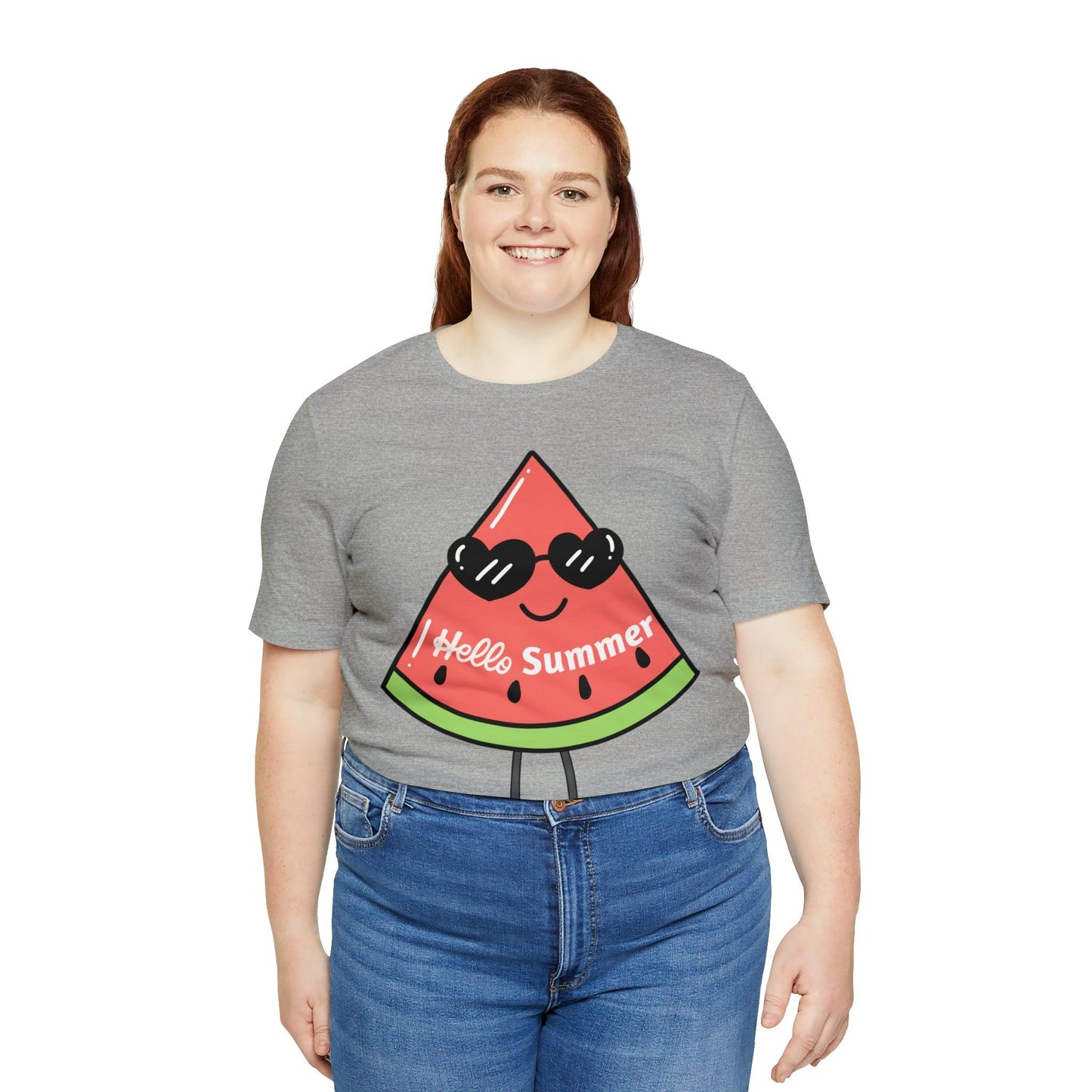 Funny Hello Summer Shirt, Summer shirts for women and men, Summer Casual Top Tee