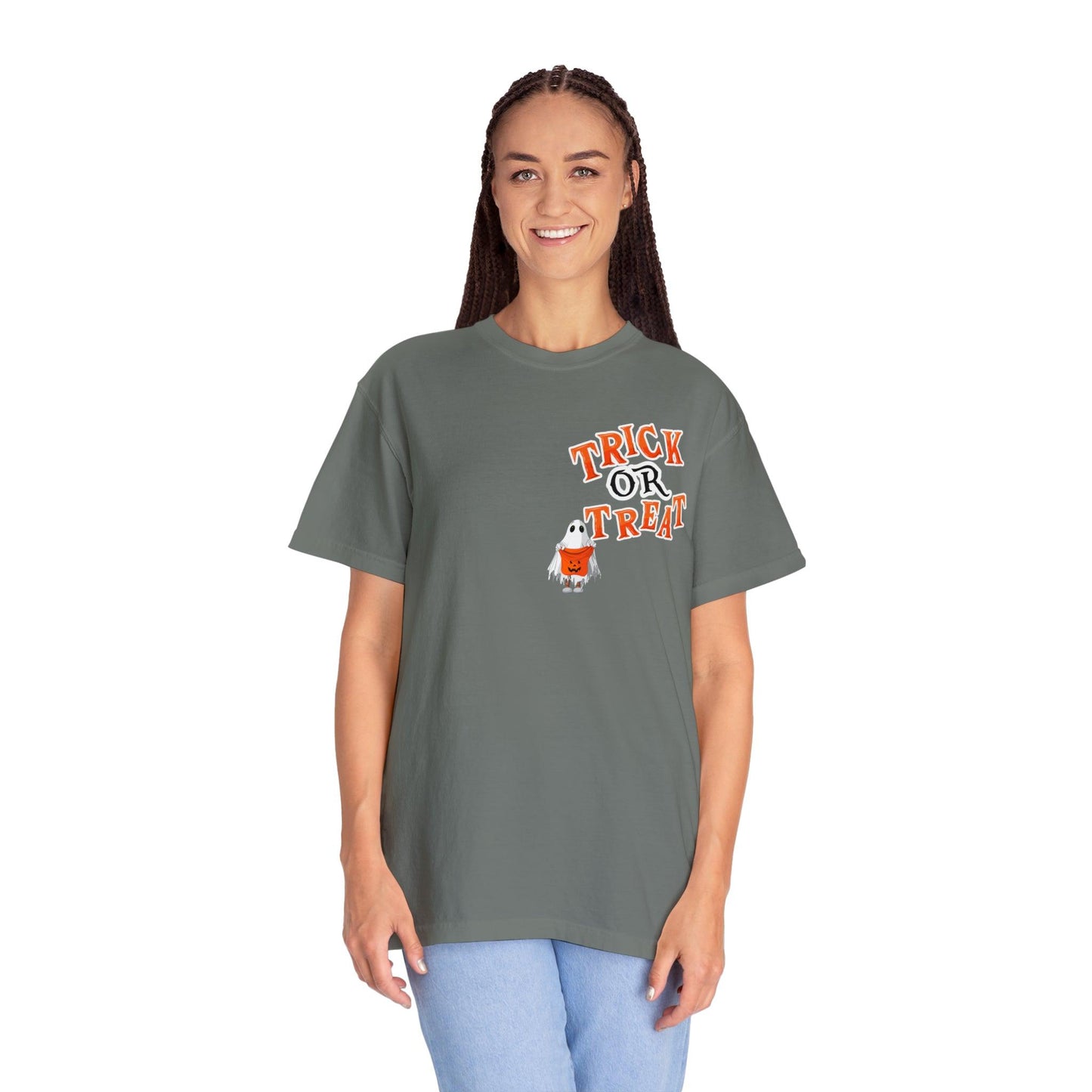 Retro Halloween Tshirt, Trick or Treat Shirt Vintage Shirt Halloween Shirt Cute Spooky Shirt, Halloween Gift Halloween T-shirt