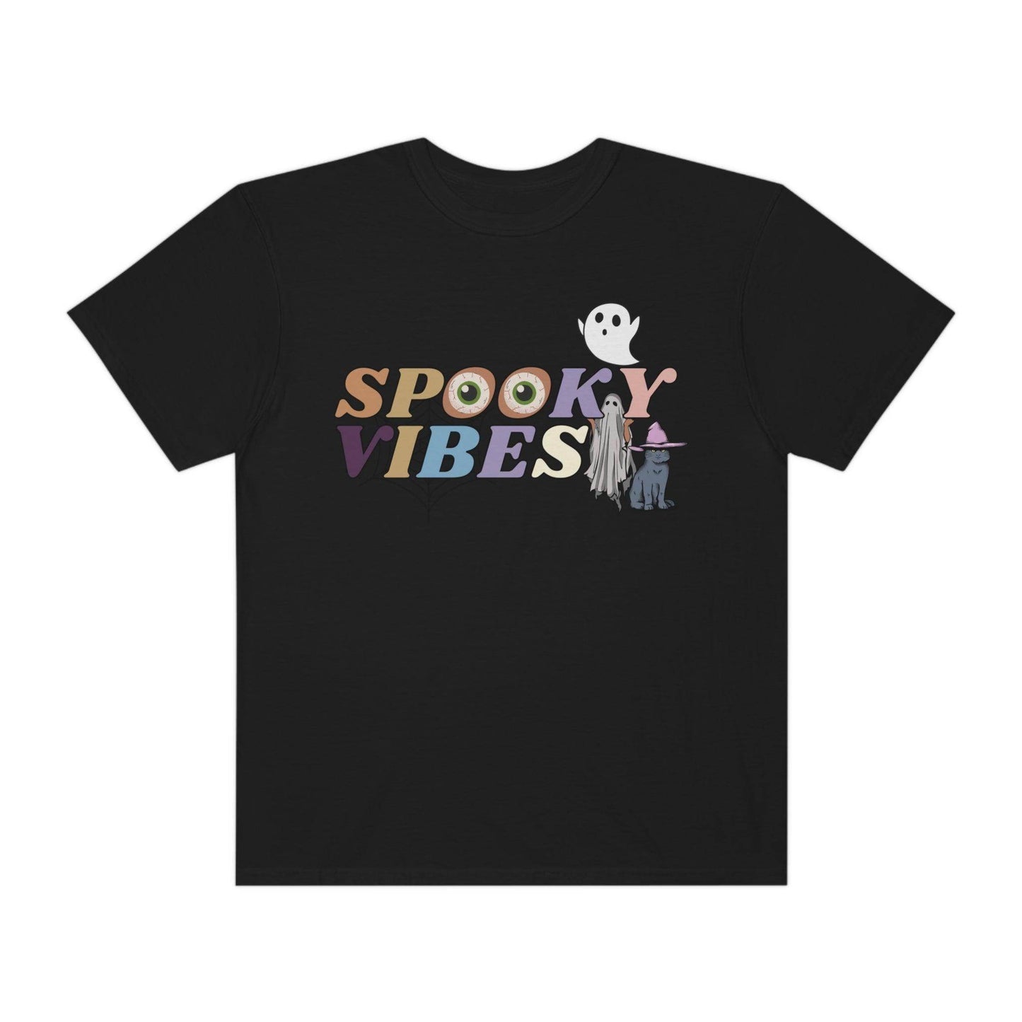 Retro Halloween Tshirt, Spooky Vibes Shirt, Vintage Shirt Halloween Shirt - Giftsmojo