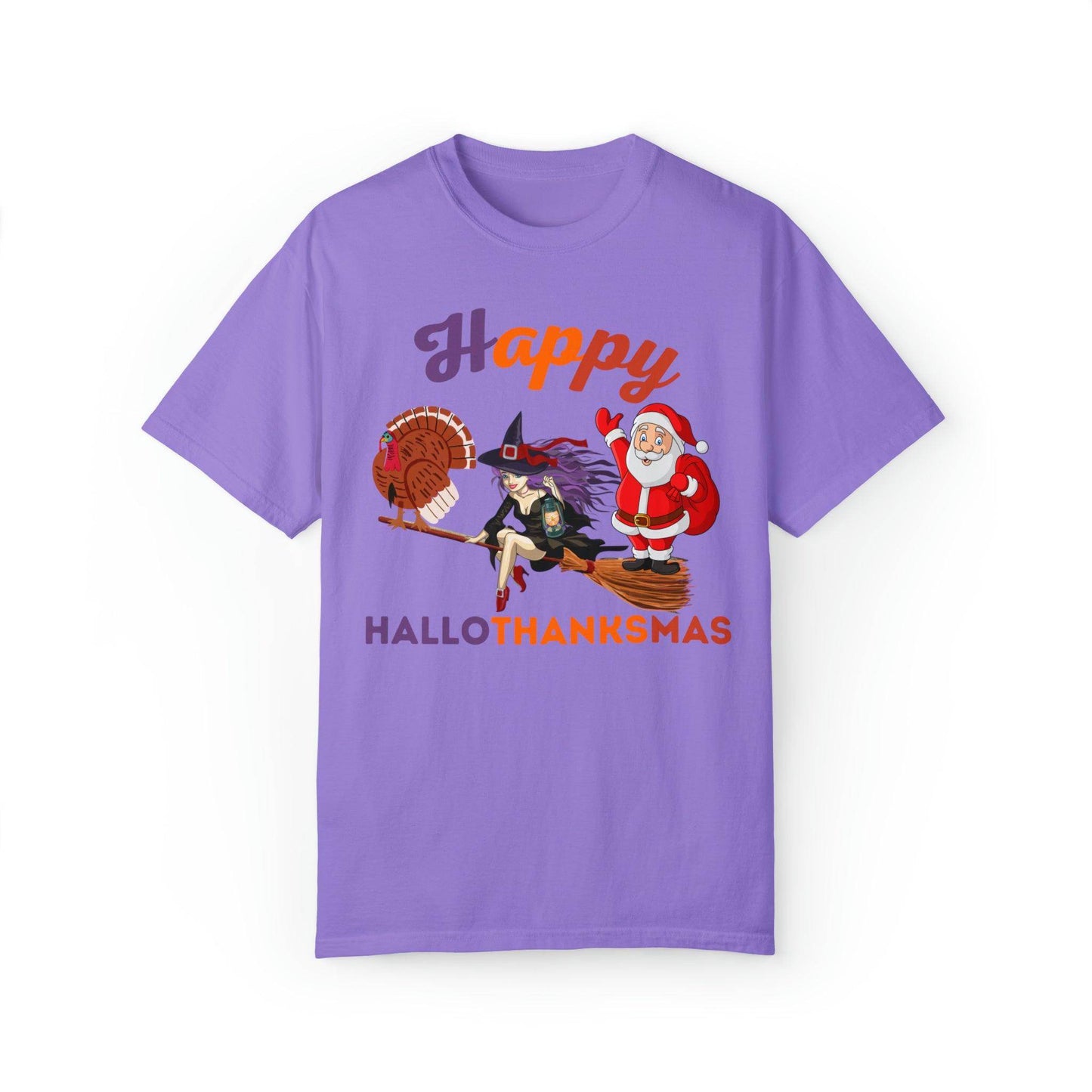 Happy HALLOTHANKSMAS Gift for Fall Halloween Thanksgiving Christmas Gift - Giftsmojo