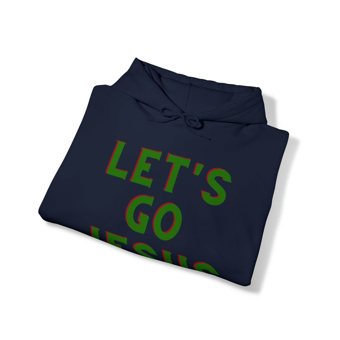 Let's Go Jesus Hooded Sweatshirt Funny Christian Shirt Christian Gift Trendy Christian Sweatshirt Religious Sweatshirt Jesus Hoodie Faith Shirt - Giftsmojo