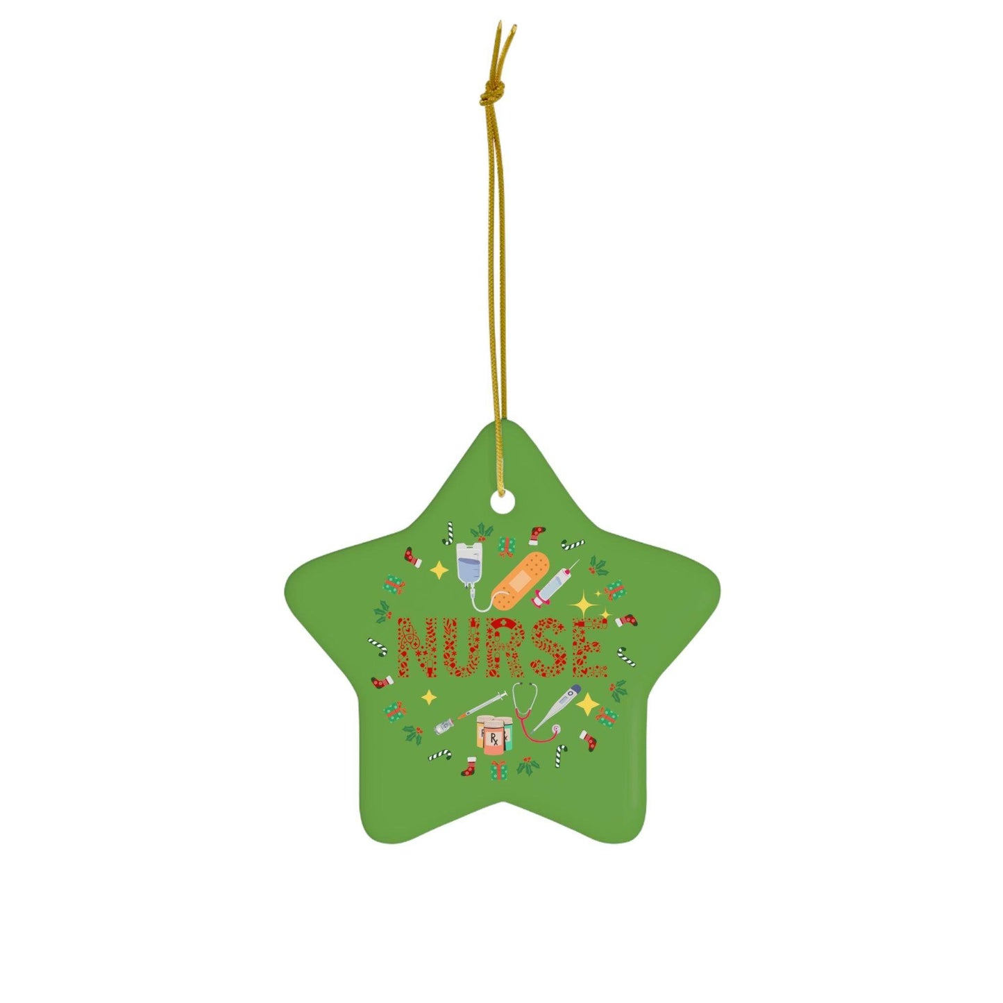 Nurse Christmas Ornament Nurse Ornament Nurse Christmas Tree Ornament Nurse Care Ornament Nurses Ornament Occupation Job - Giftsmojo
