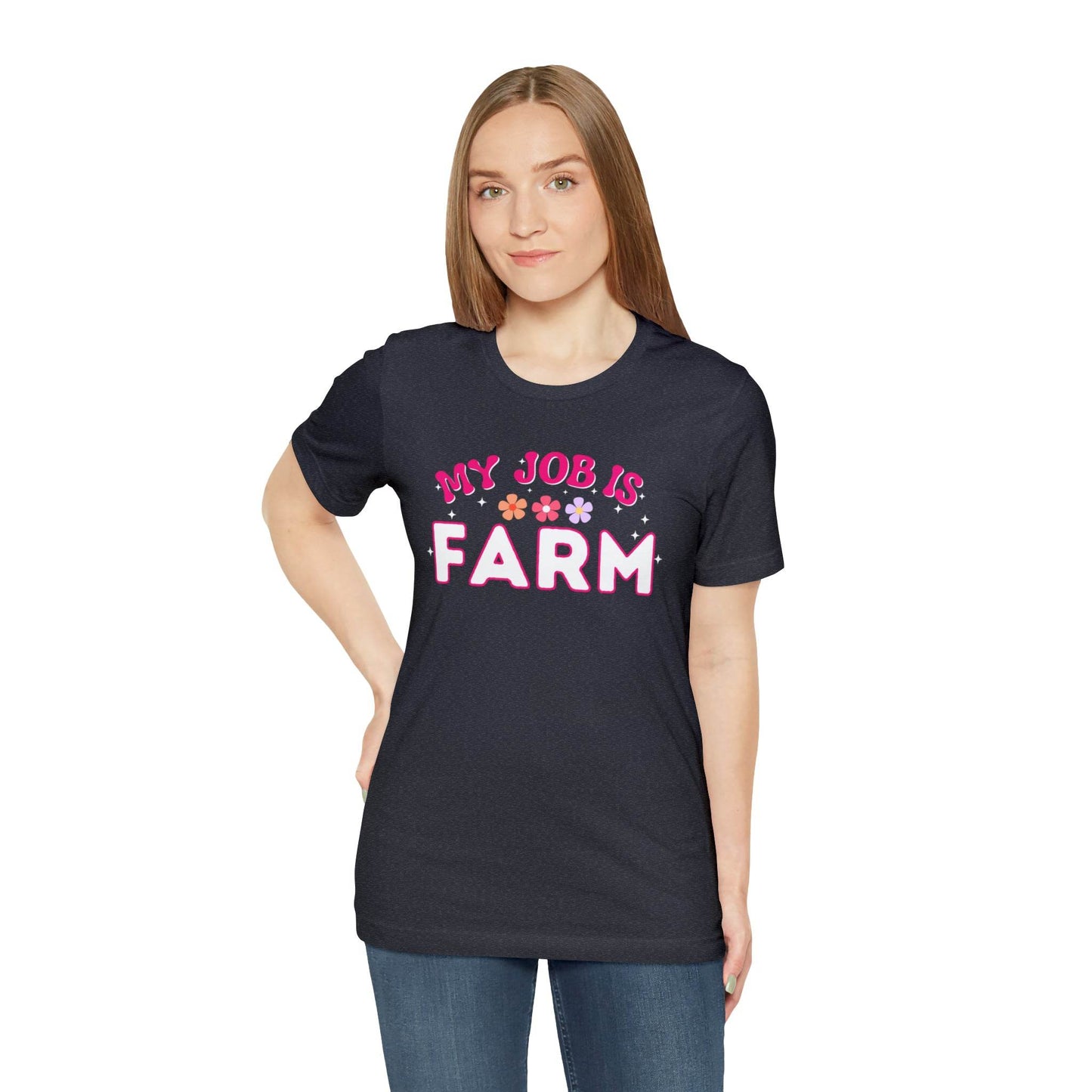 My Job is Farm Shirt Farmer Shirt Farming Shirt Homestead Gardening Shirt - Giftsmojo