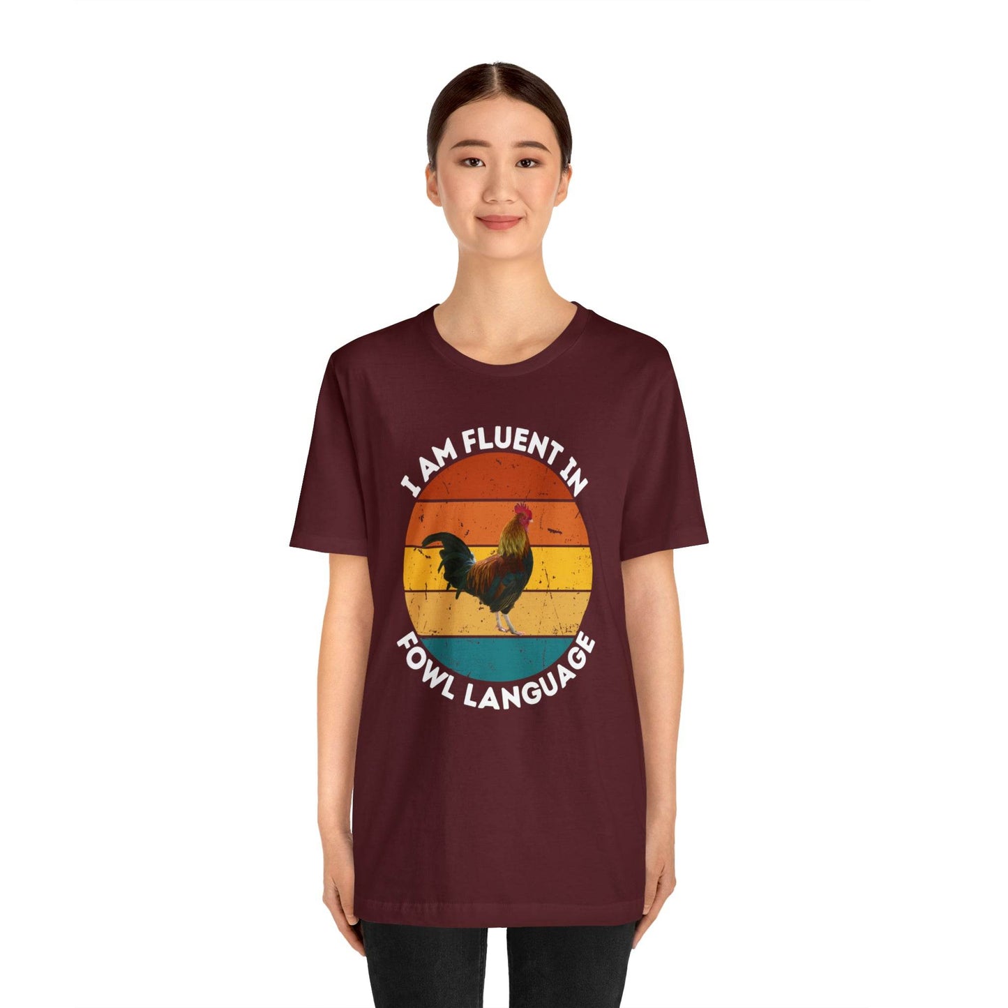 Fluent in Fowl Language shirt, Chicken Shirt Chicken Tee Chicken Owner Gift - Gift For Chicken Lover gift - Giftsmojo