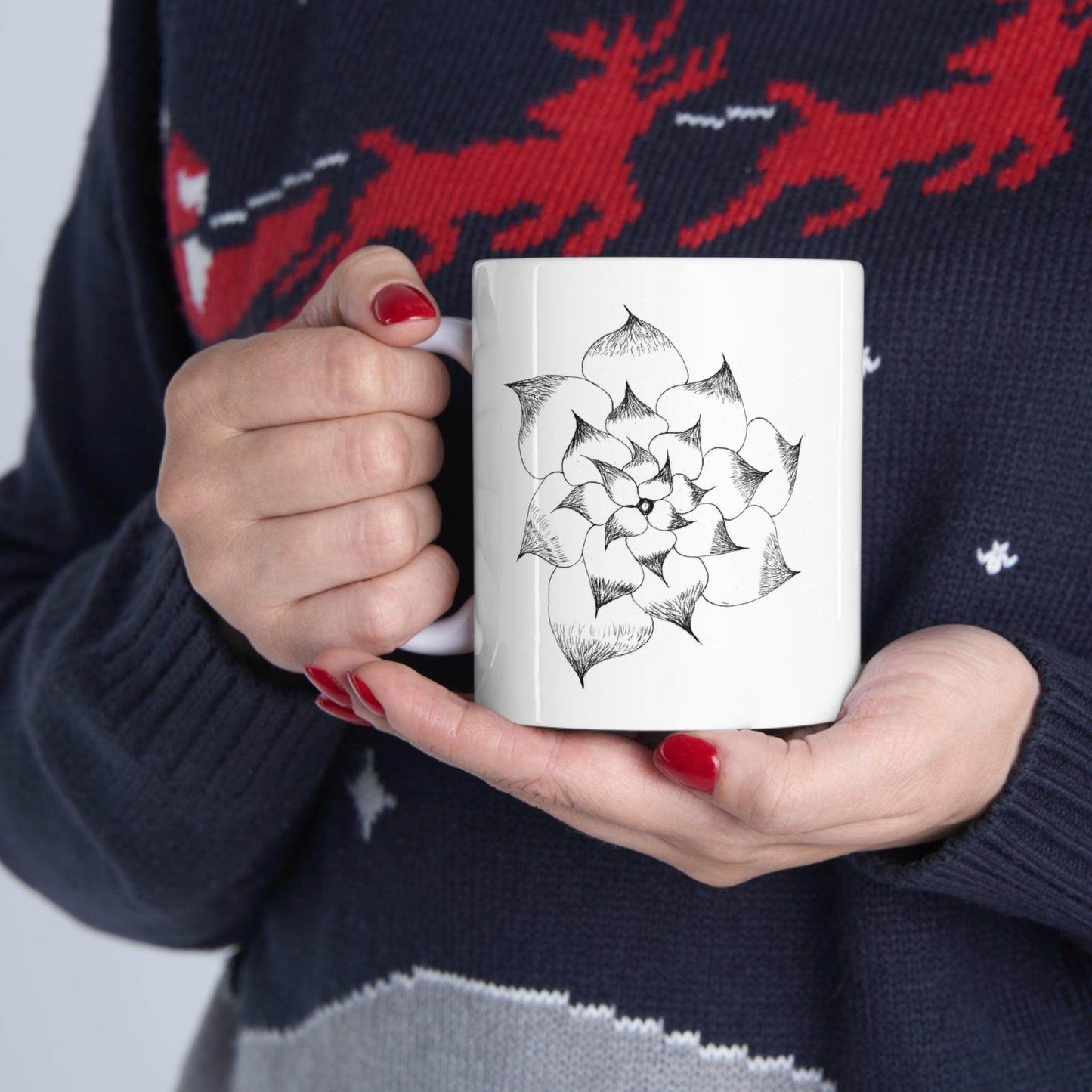 Flower Mug - Giftsmojo