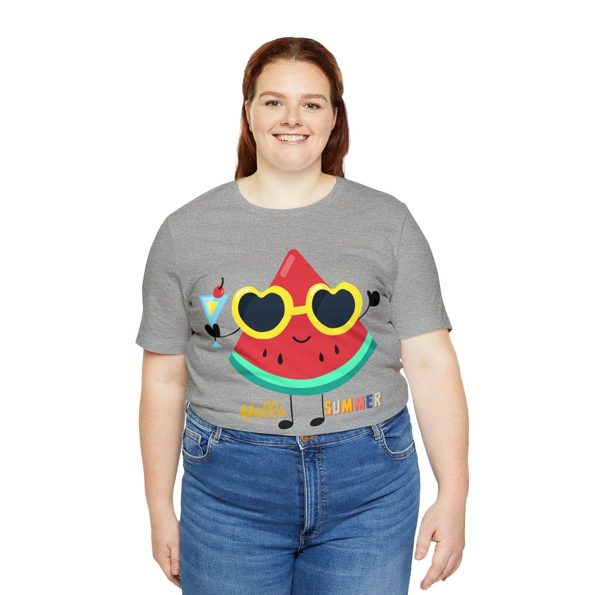 Funny Hello Summer Shirt, Water Mellon shirt, Summer shirts for women and men - Giftsmojo