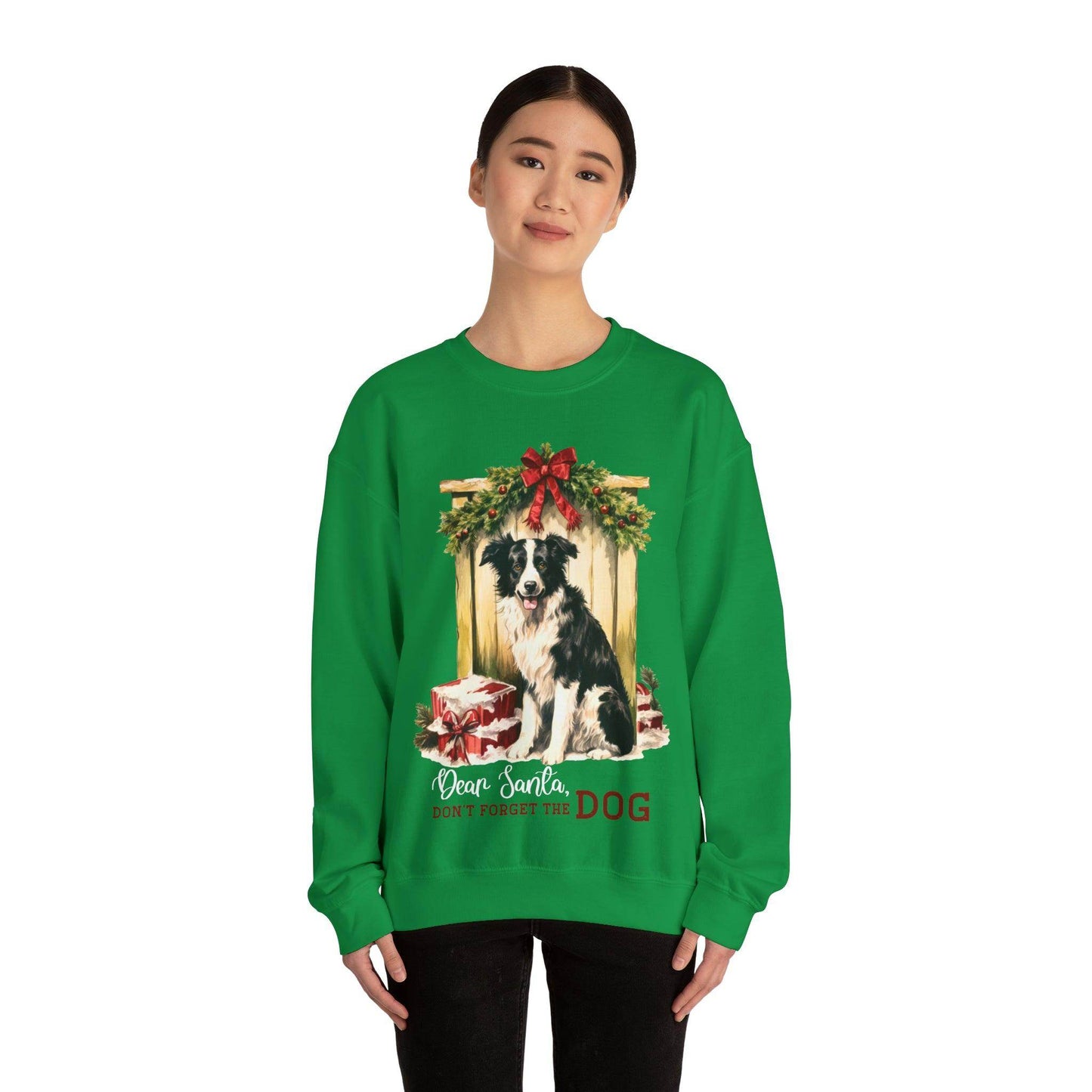 Dear Santa Don't Forget the Dog Christmas Sweatshirt Christmas on The Farm Sweatshirt Christmas Farm Sweatshirt Christmas Sweater Trendy Christmas Shirt Farmers - Giftsmojo